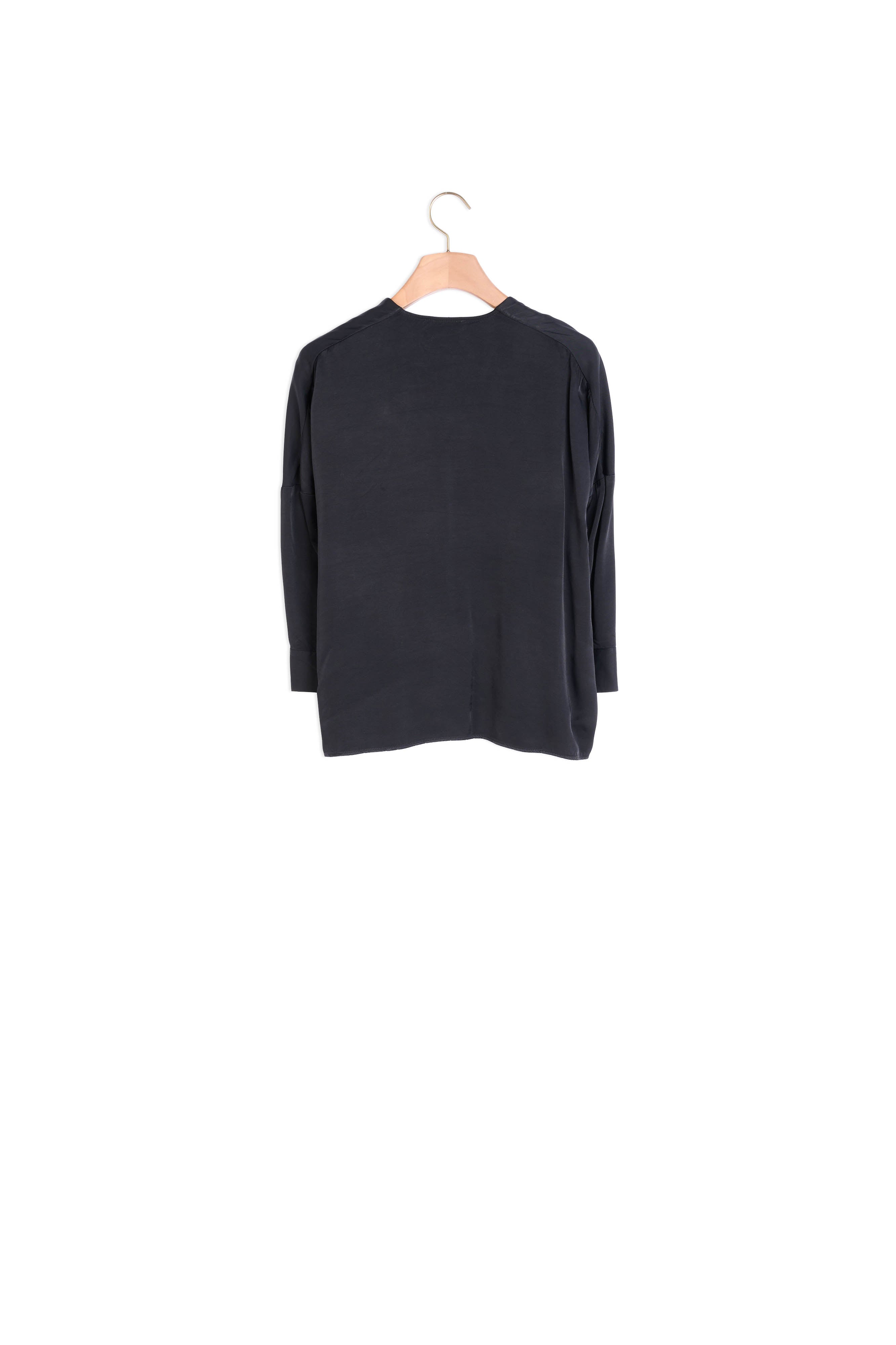 Chemise Noire Sandro seconde main