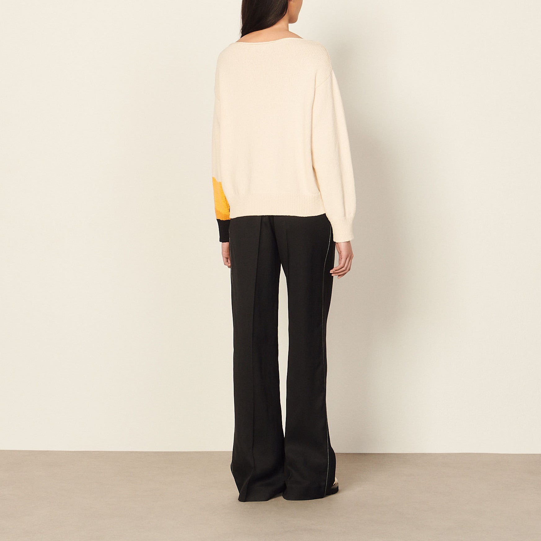 Pull graphique Sandro seconde main