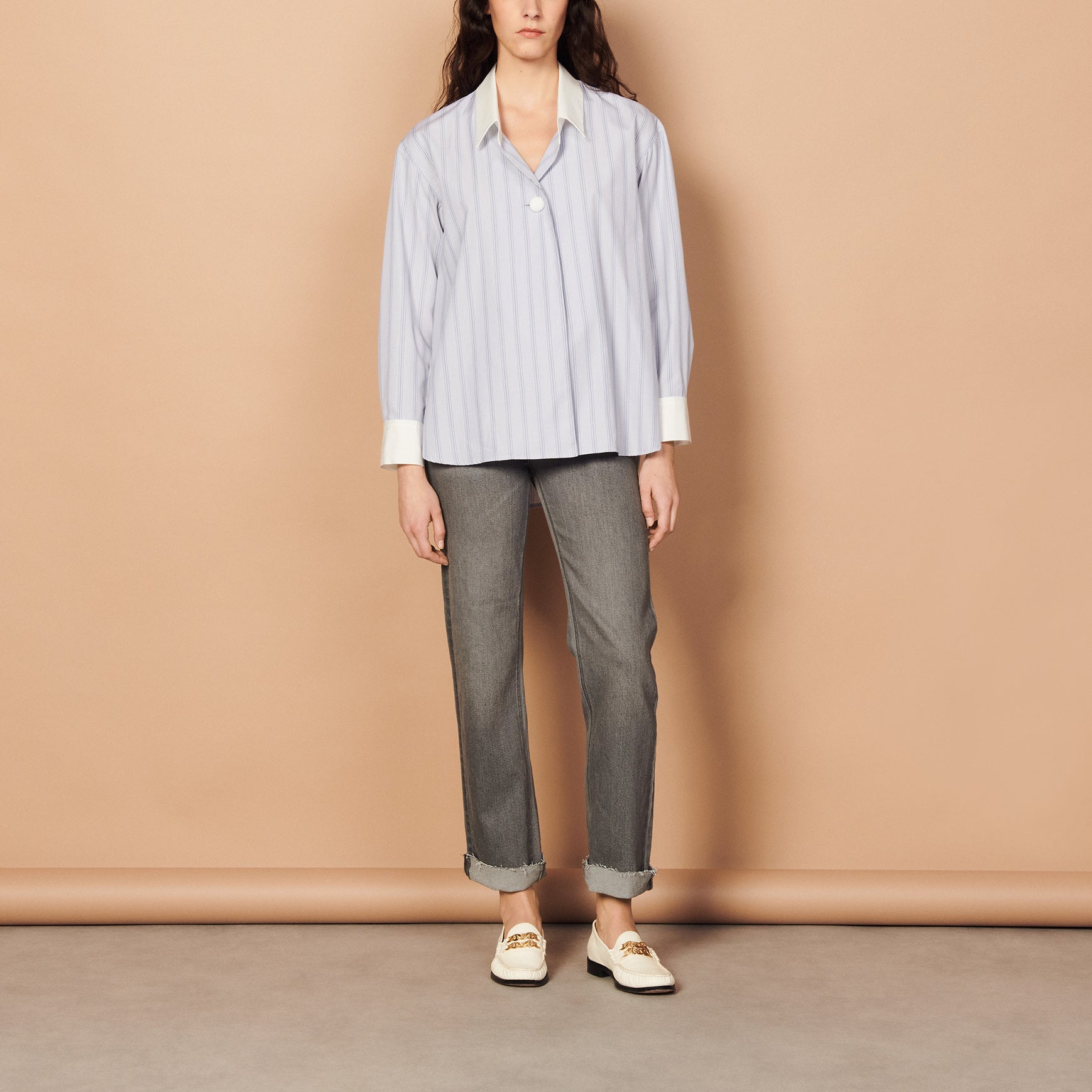 Chemise oversize Sandro seconde main