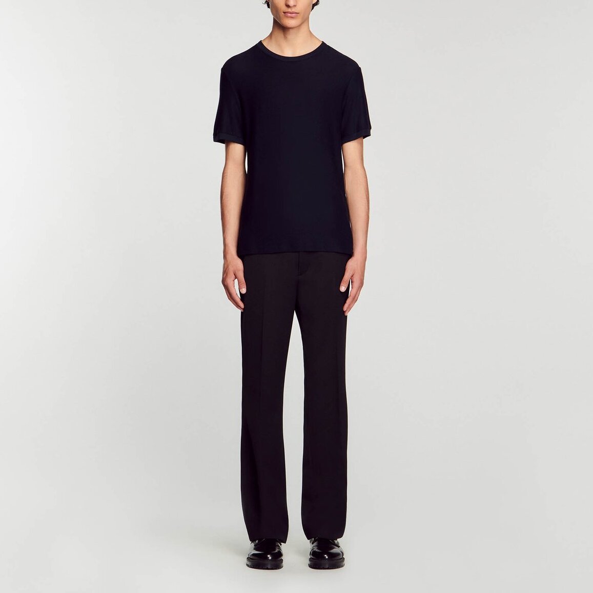 Tee-shirt col rond Sandro seconde main