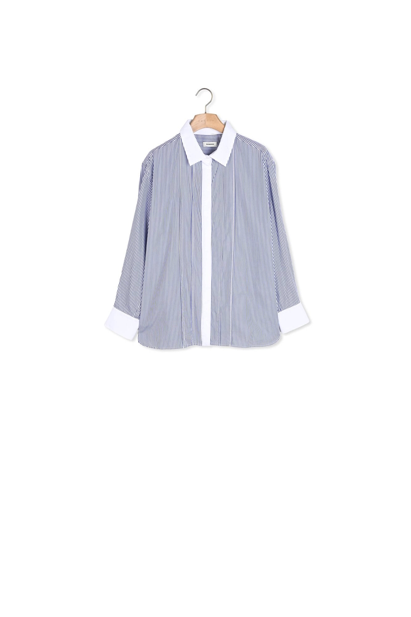 Chemise à rayures Sandro seconde main