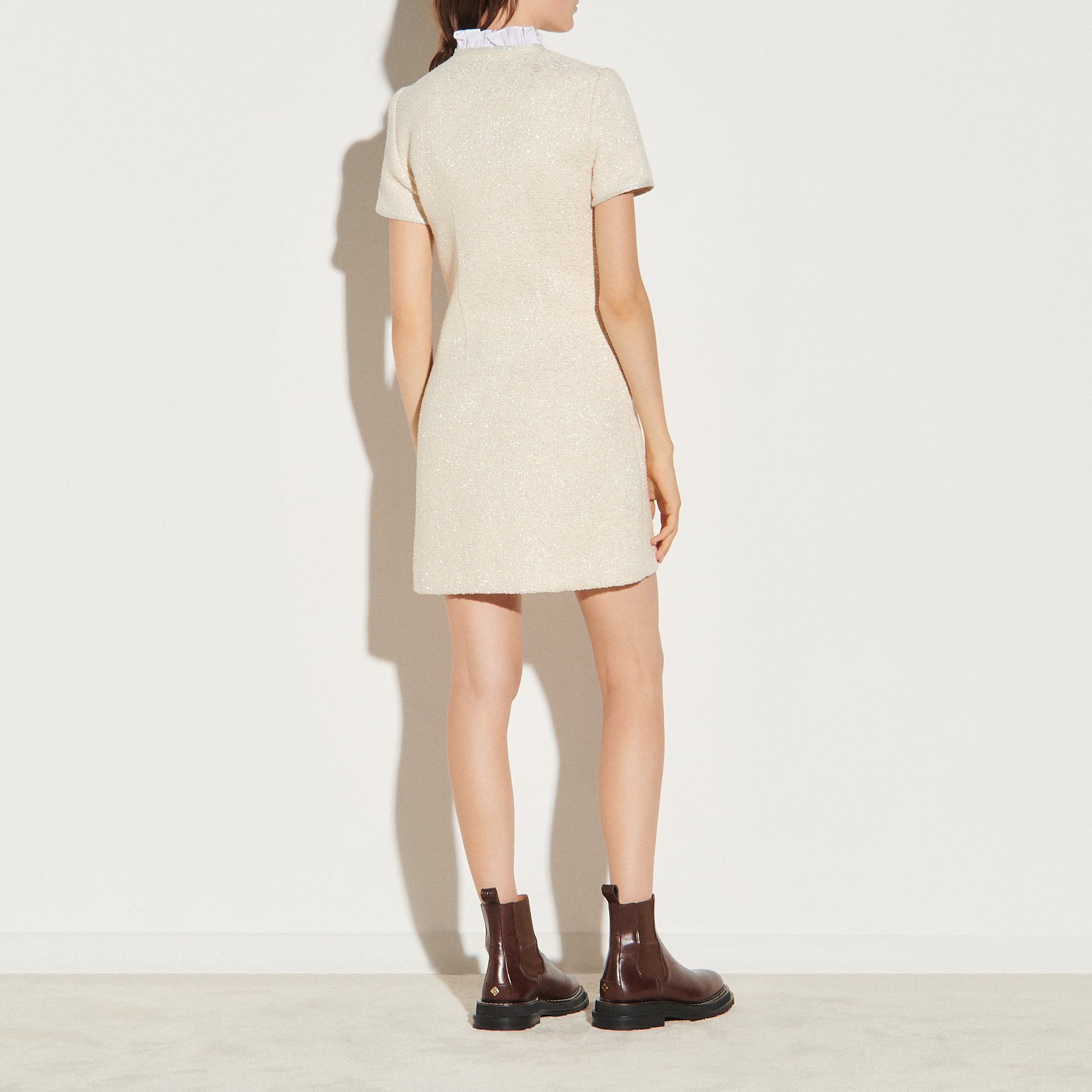 Robe Manteau en tweed fantaisie Sandro seconde main