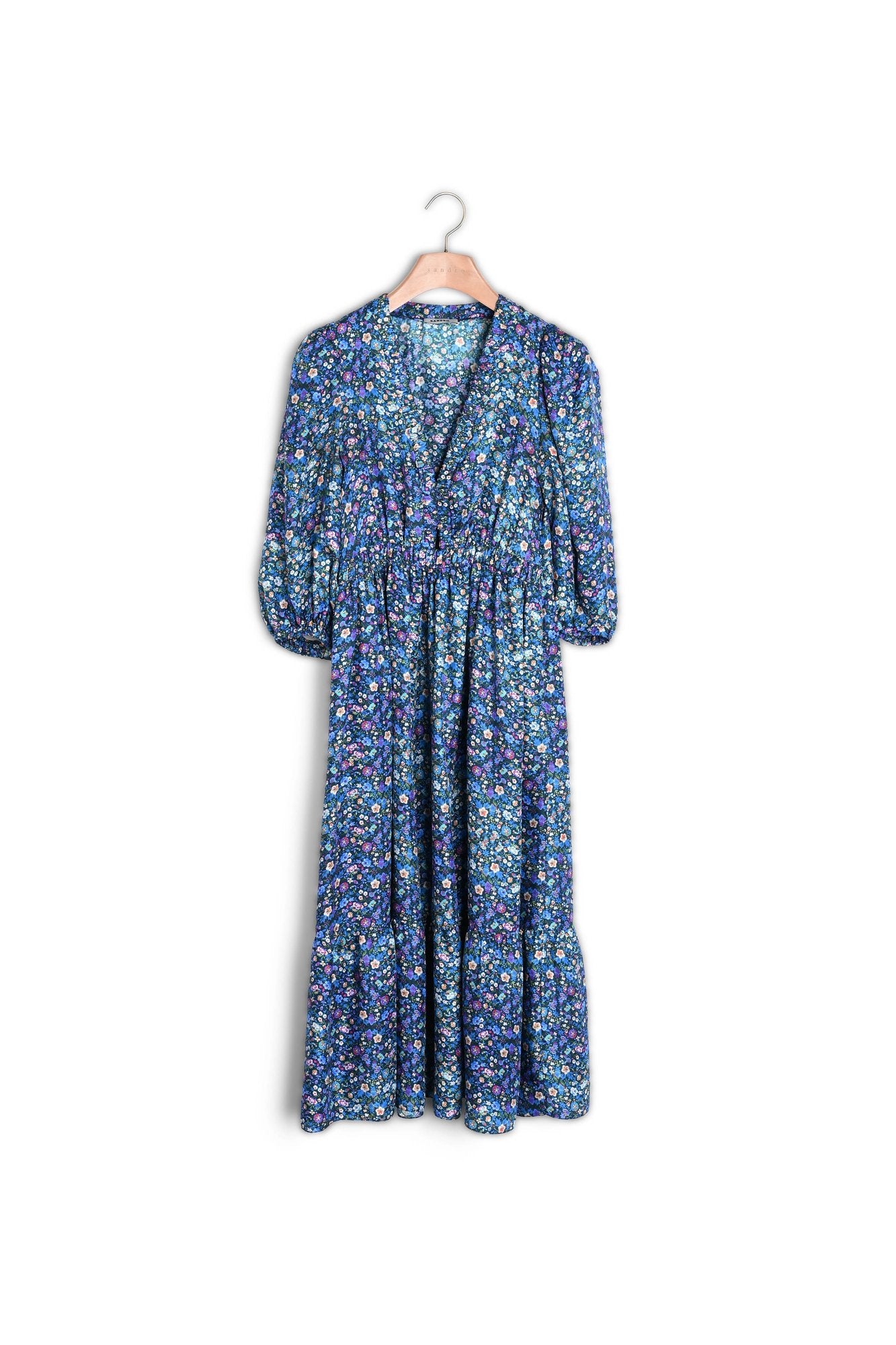 Robe longue imprimé fleuri Sandro seconde main