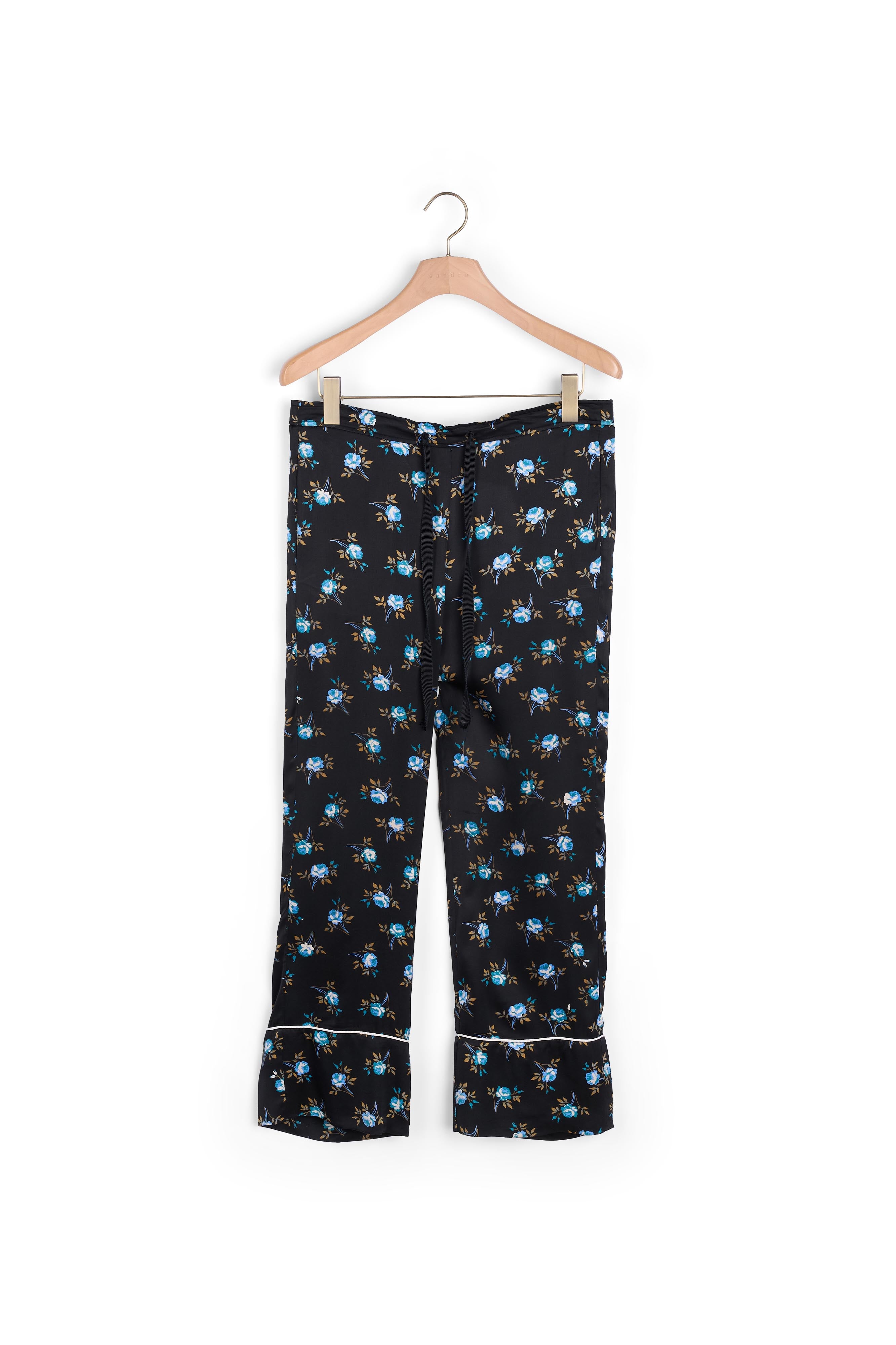 Pantalon large imprimé Sandro seconde main
