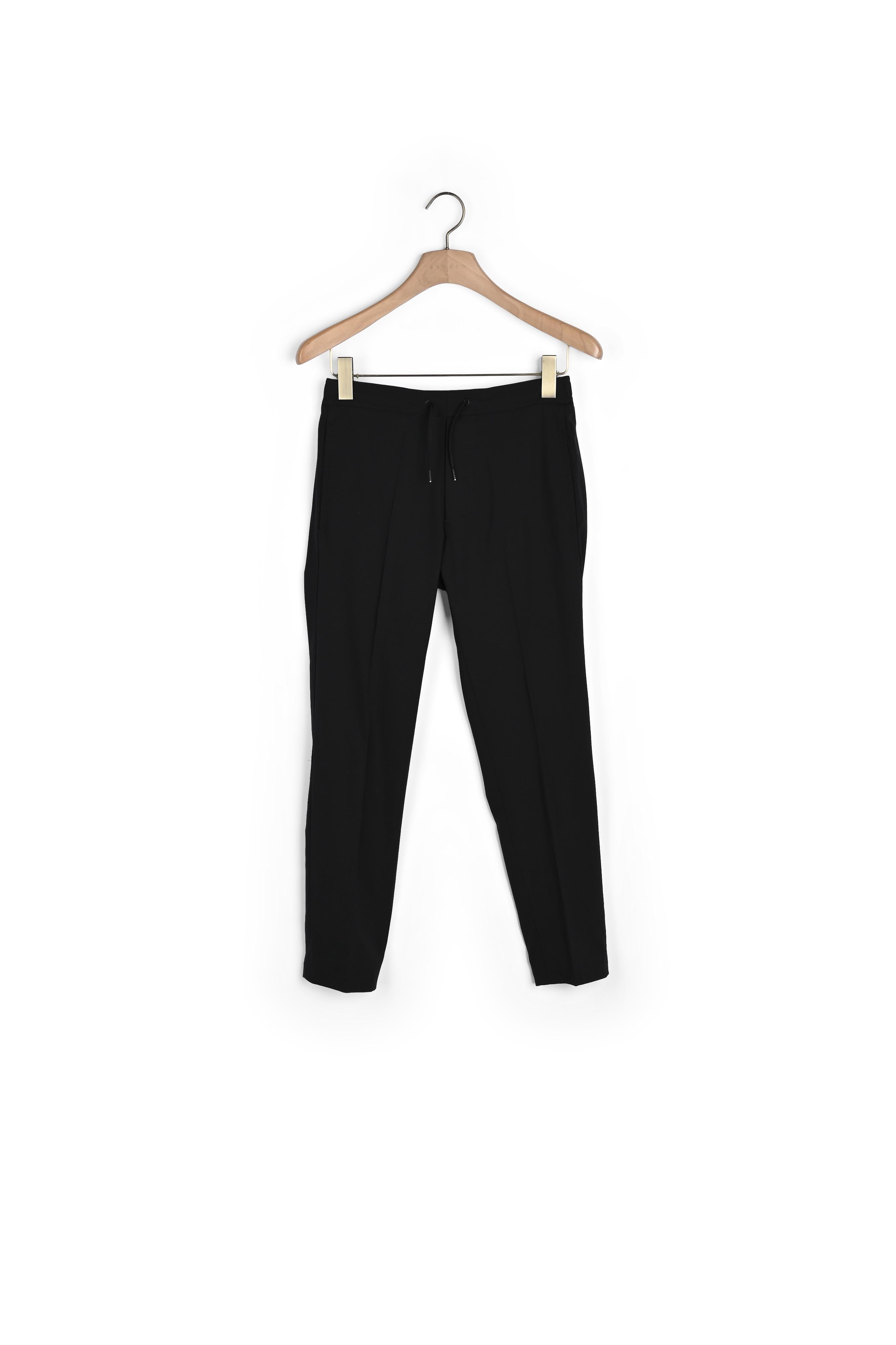 Pantalon à ceinture élastiquée Sandro seconde main