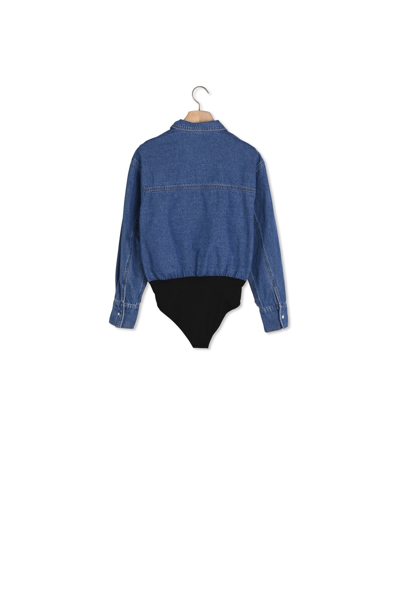 Chemise body en Jean Sandro seconde main