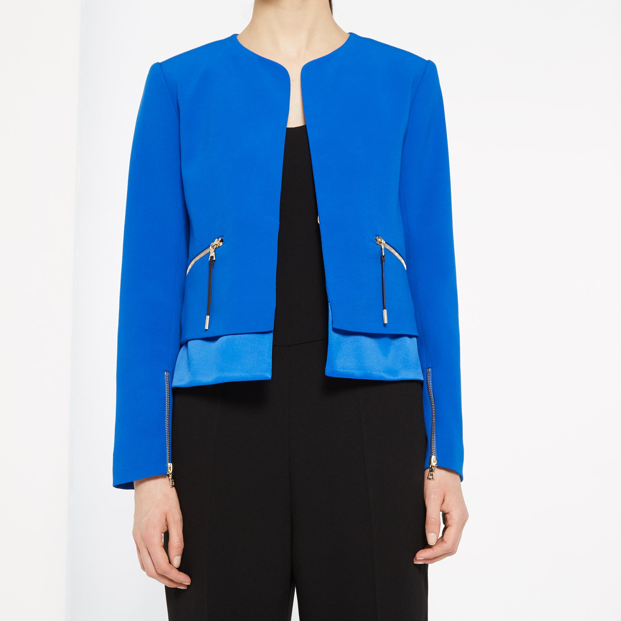 Veste bleu Océan Sandro seconde main