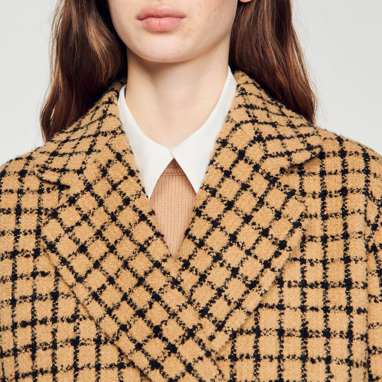 Veste en tweed Sandro seconde main