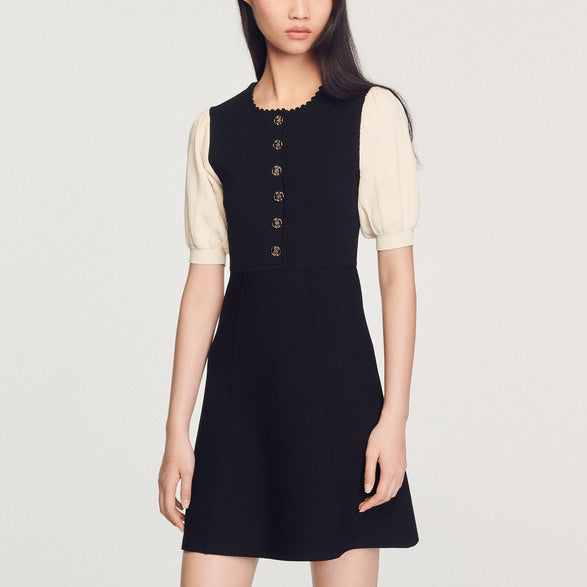 Robe courte en Maille Sandro seconde main