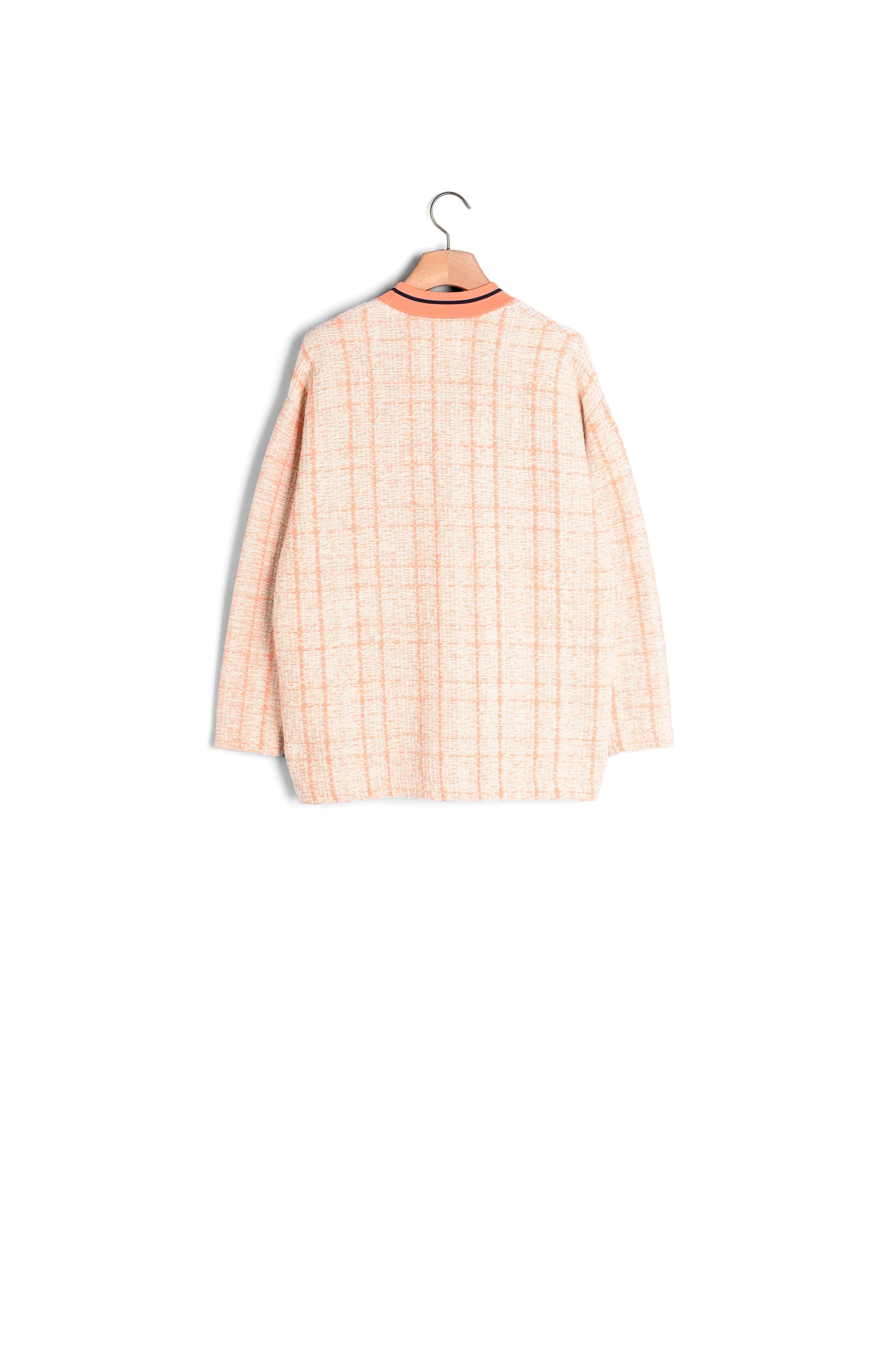 Cardi-coat en tweed Sandro seconde main