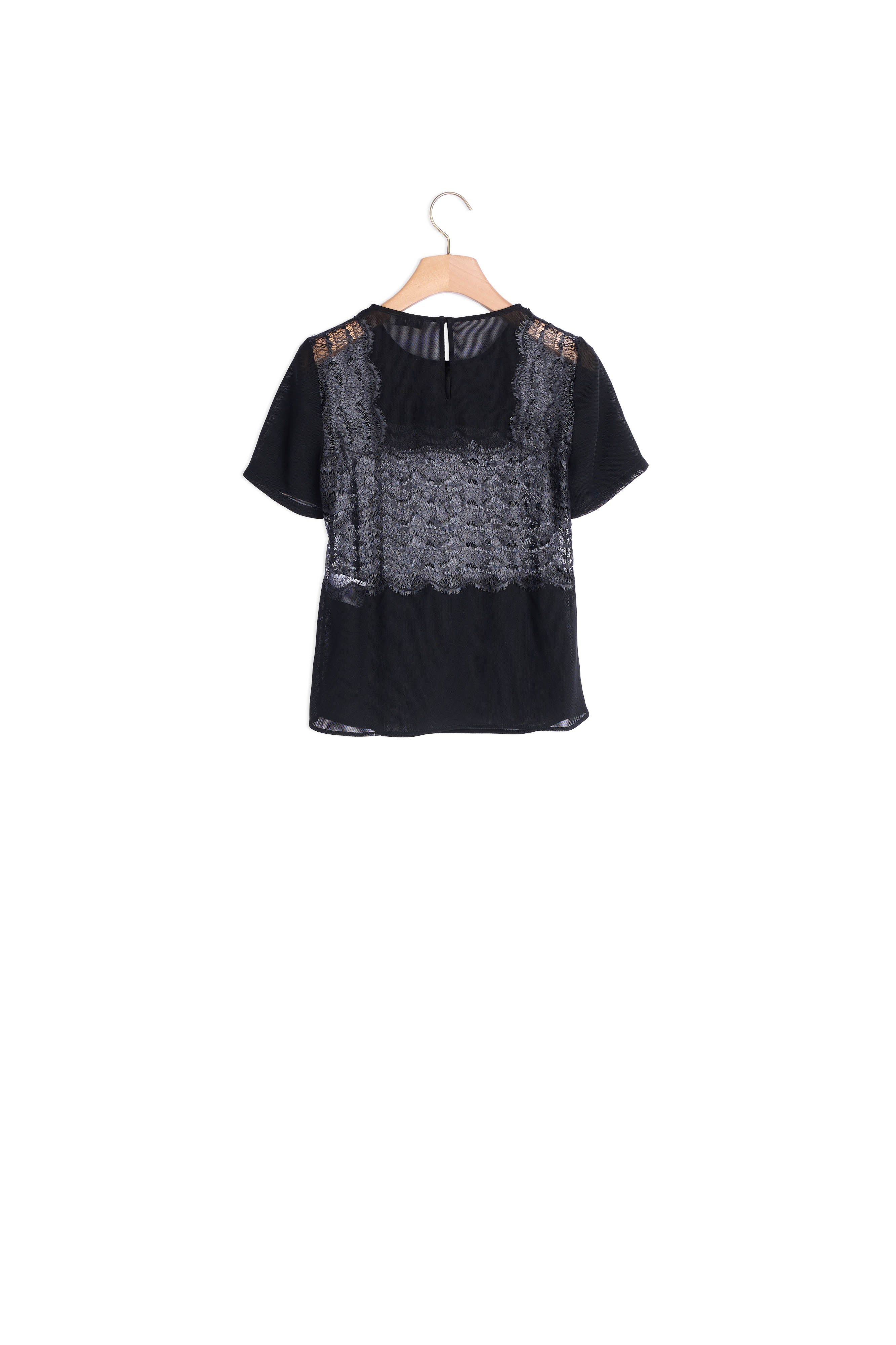 Top Noir Sandro seconde main