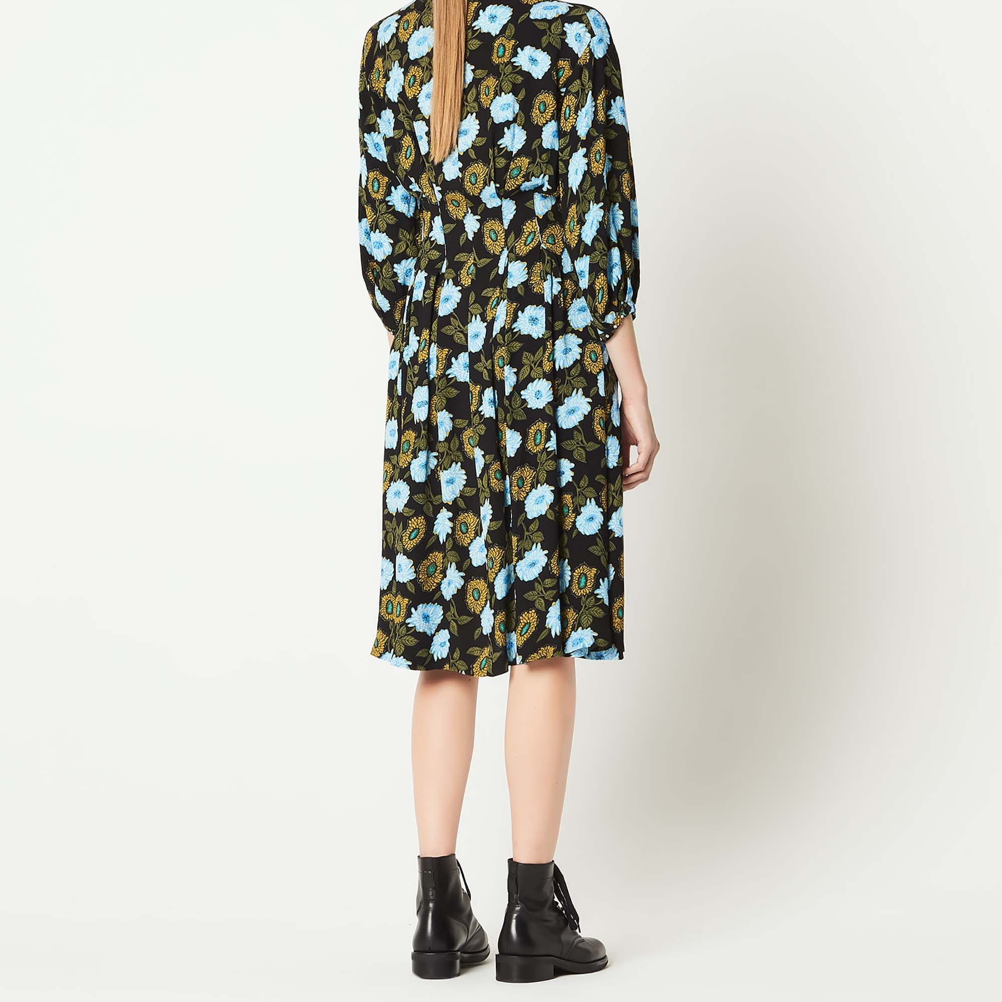 Robe longue imprimé fleuri Sandro seconde main