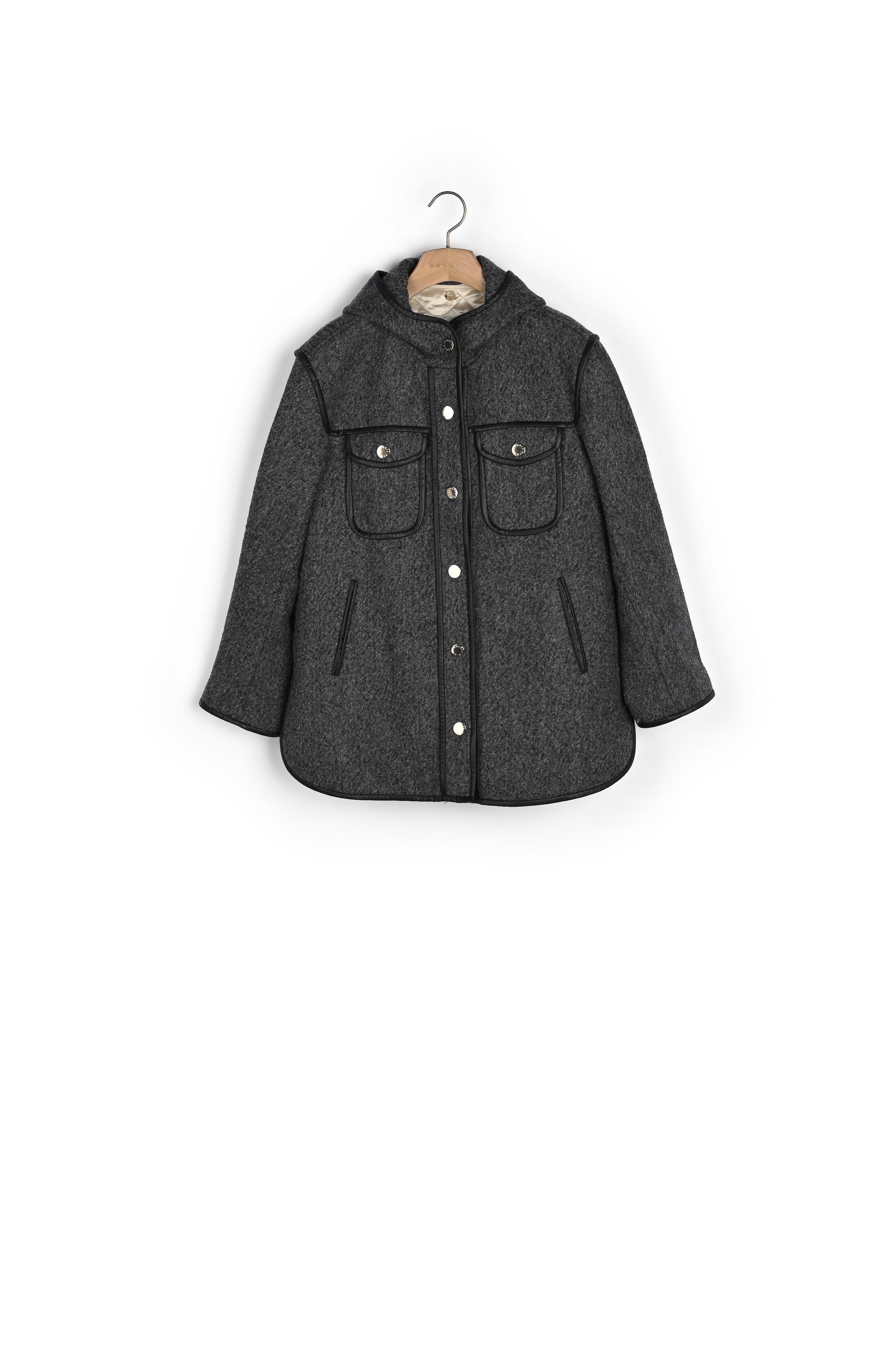 Outerwear Gris Sandro seconde main