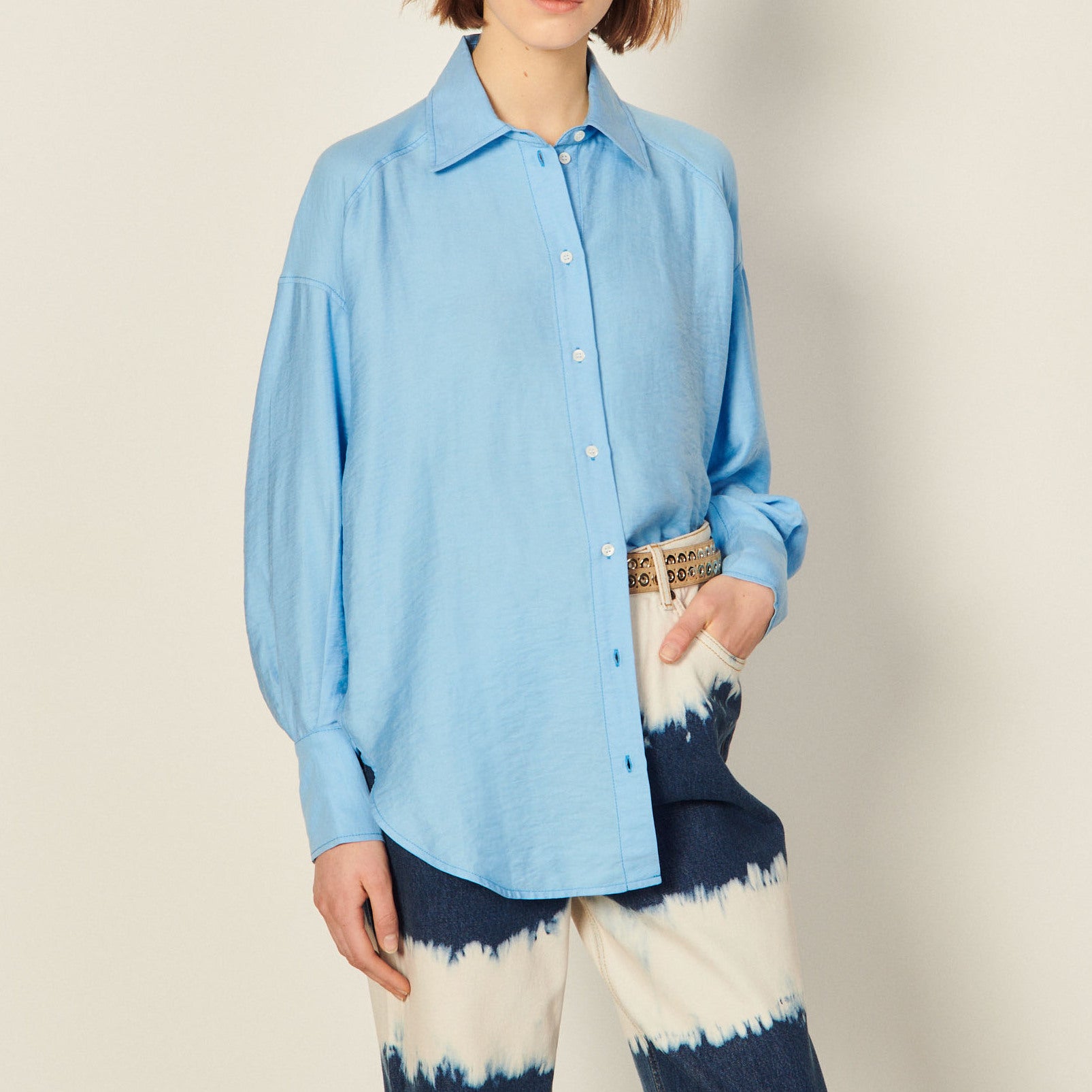 Chemise oversize Sandro seconde main