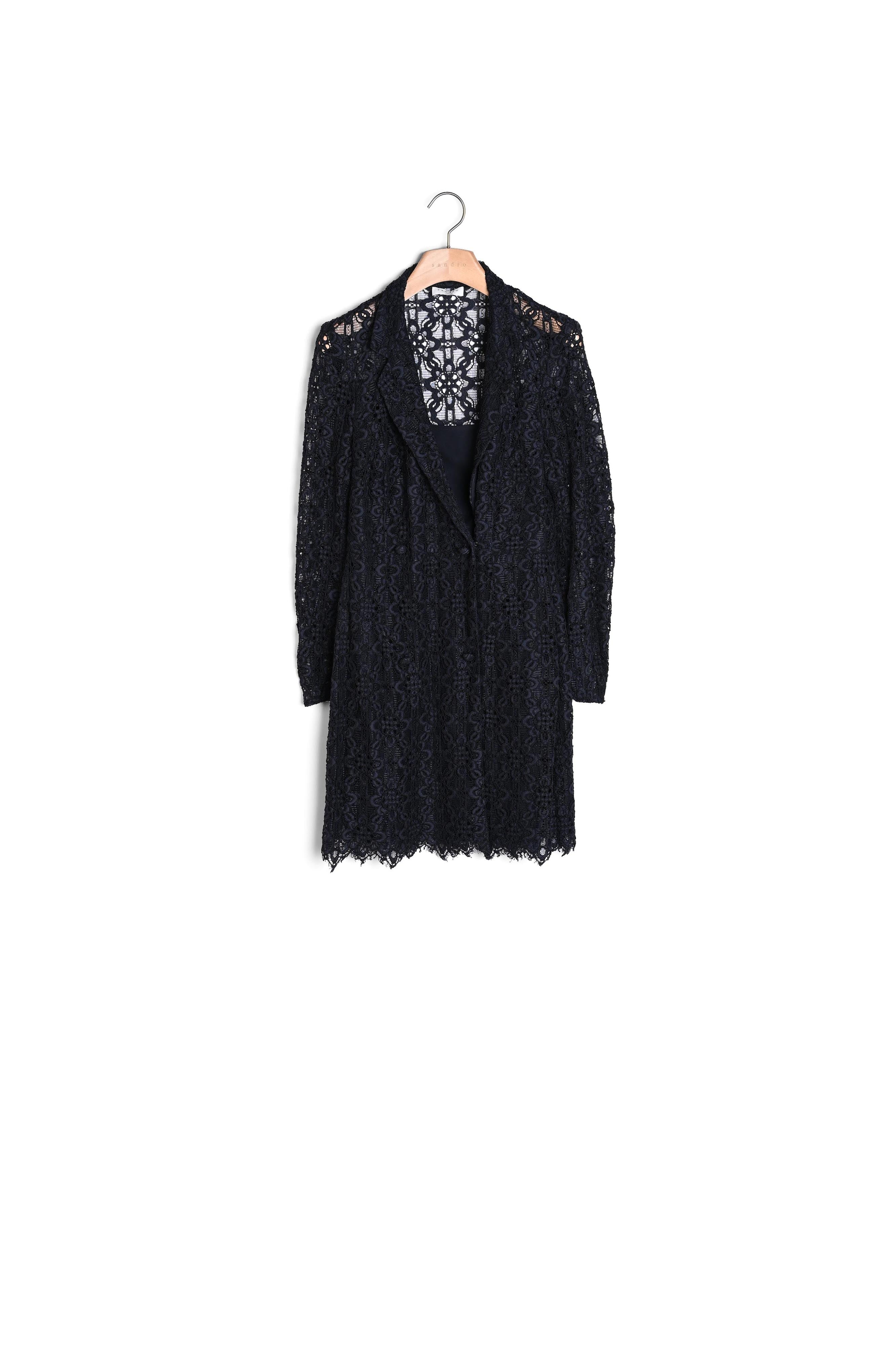 Robe Manteau en dentelle Sandro seconde main