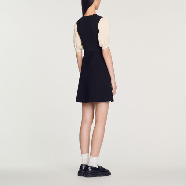 Robe courte en Maille Sandro seconde main