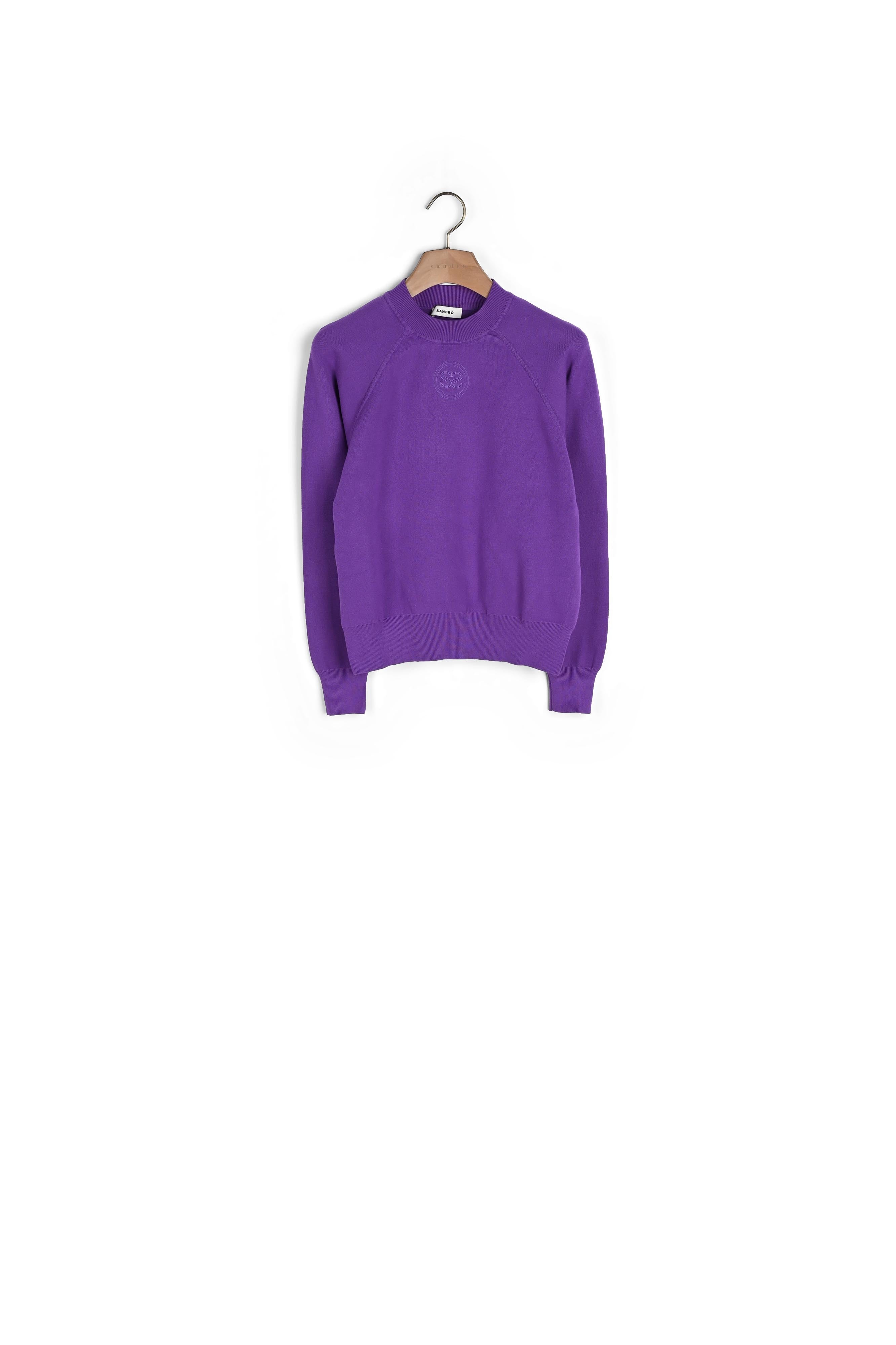 Sweat en Maille brodé Sandro seconde main