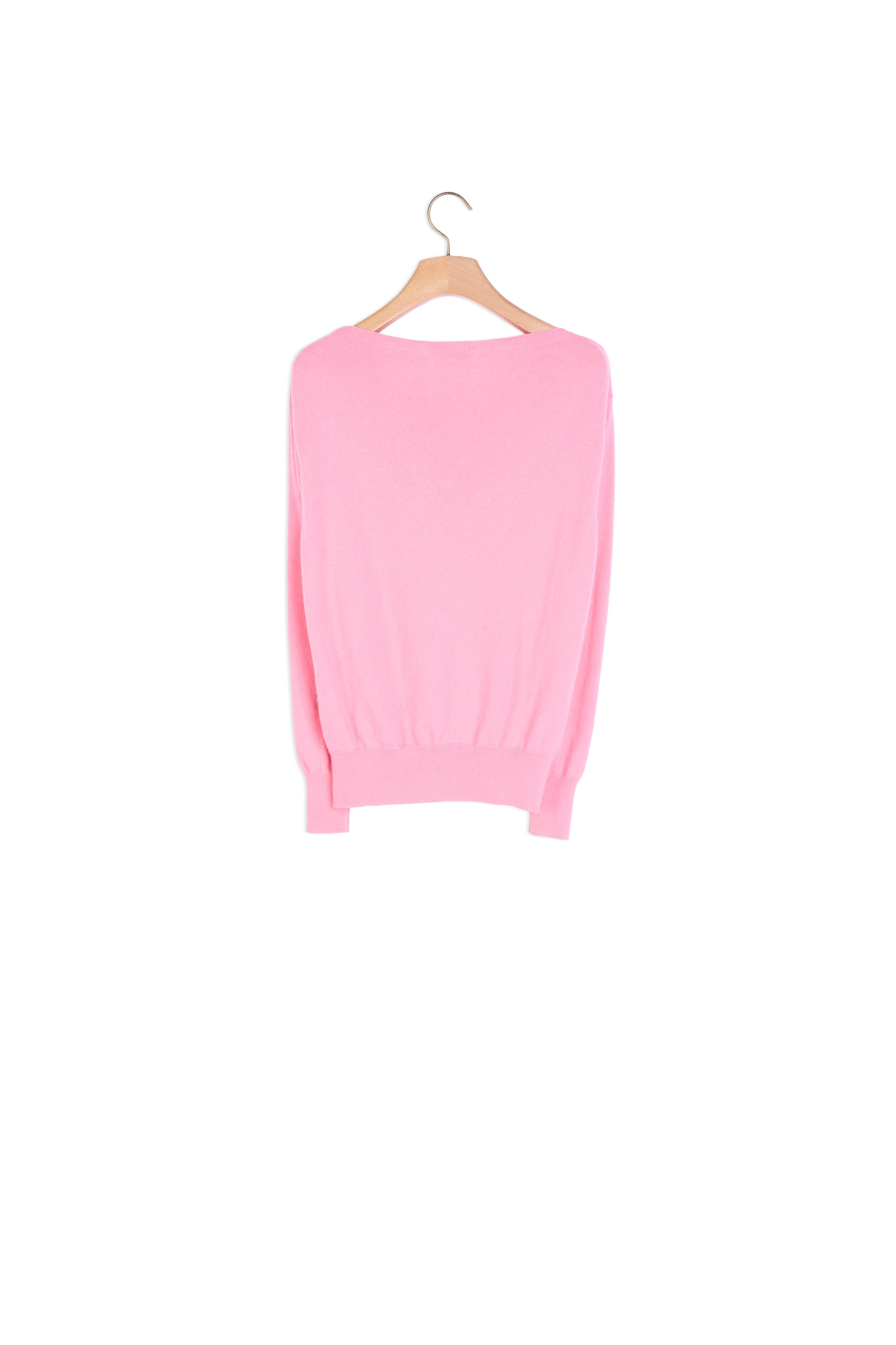 Pull laine et cachemire décolleté rond Sandro seconde main