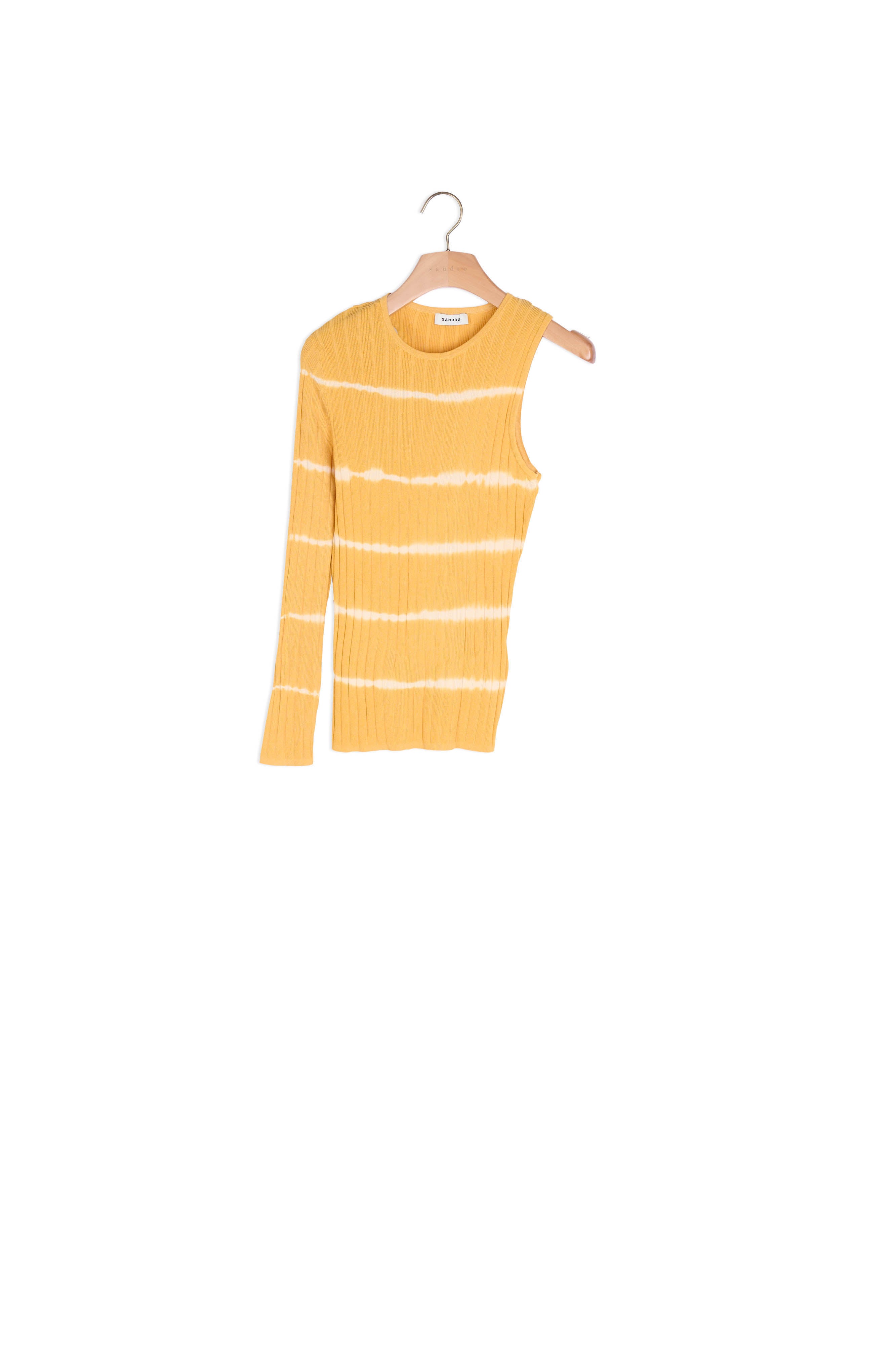 Pull asymétrique à rayures Sandro seconde main