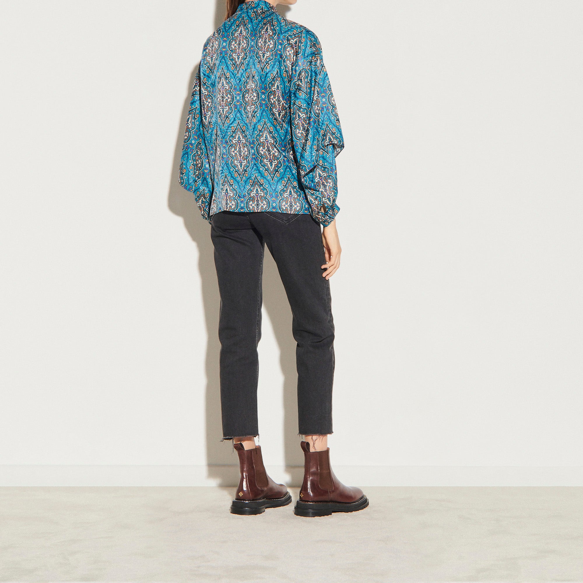 Top imprimé en all-over Sandro seconde main