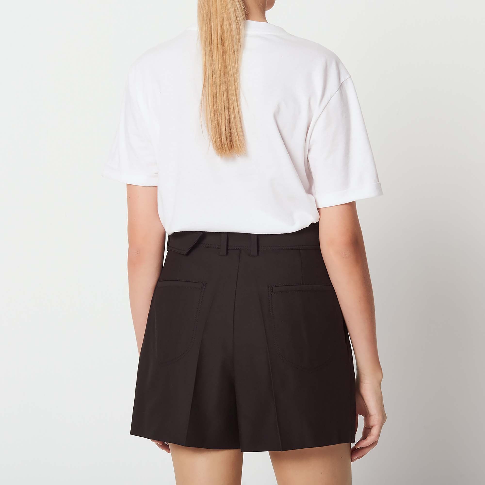 Short taille haute avec ceinture Sandro seconde main
