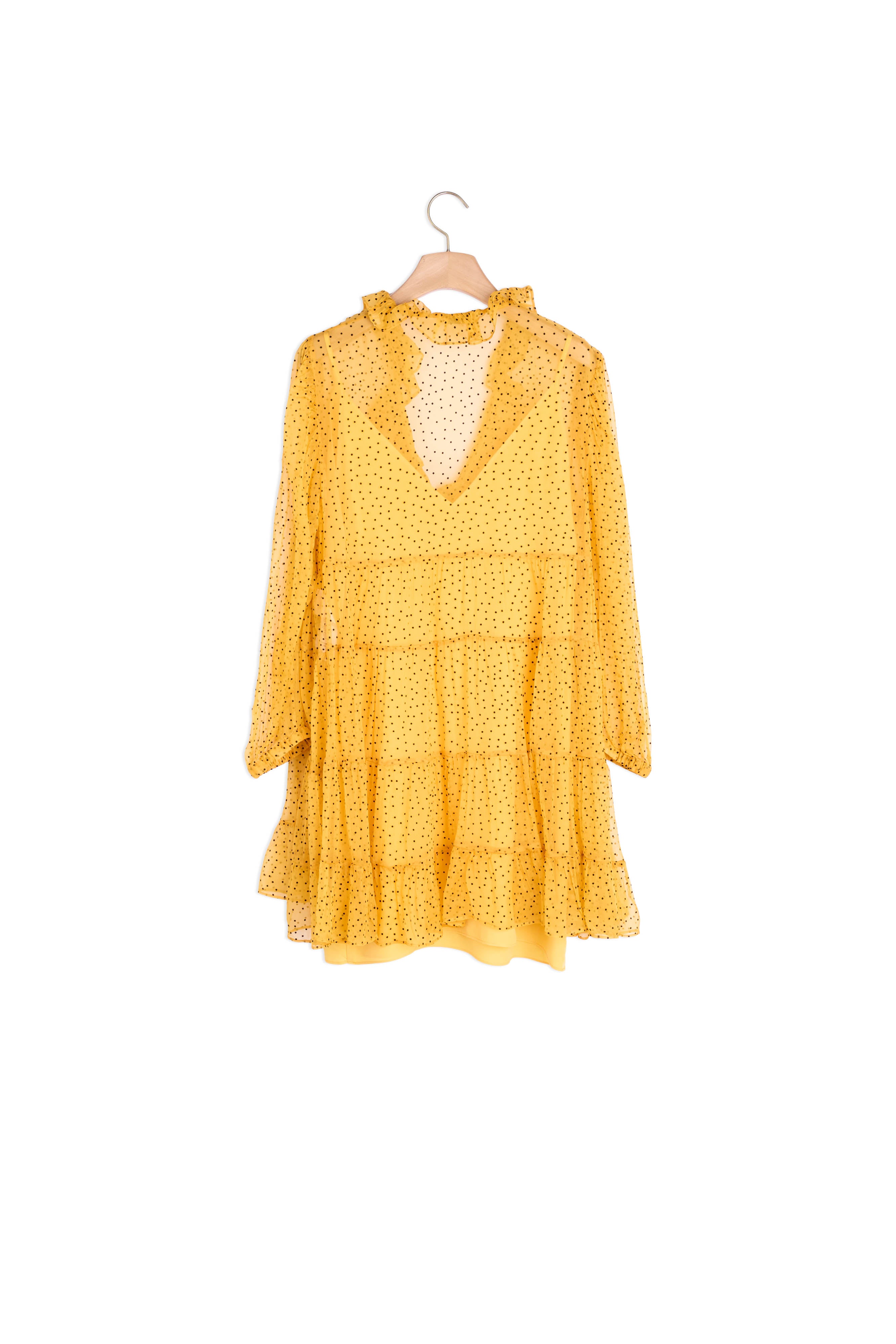 Robe courte en plumetis Sandro seconde main