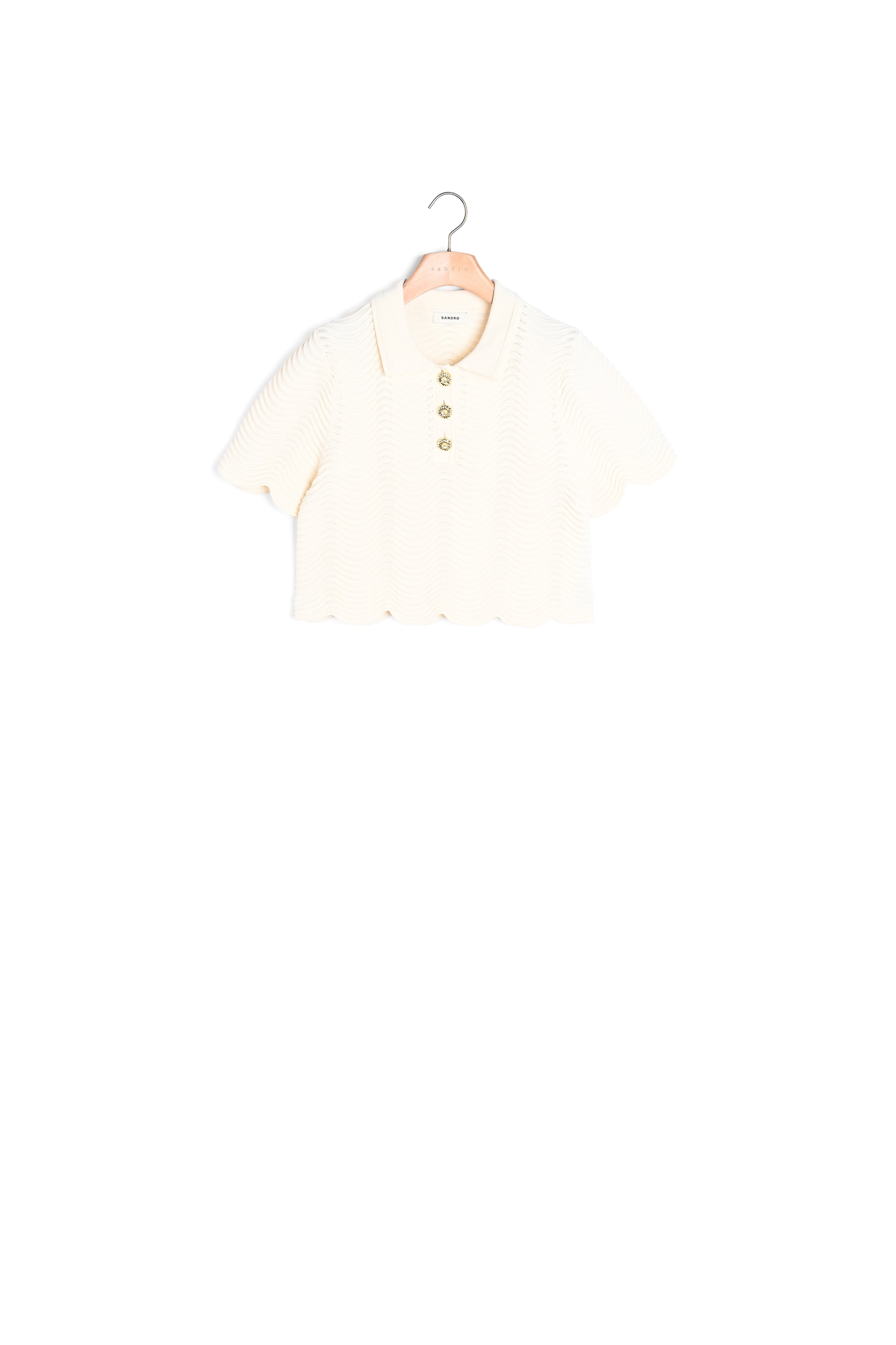 Top court en Maille Sandro seconde main