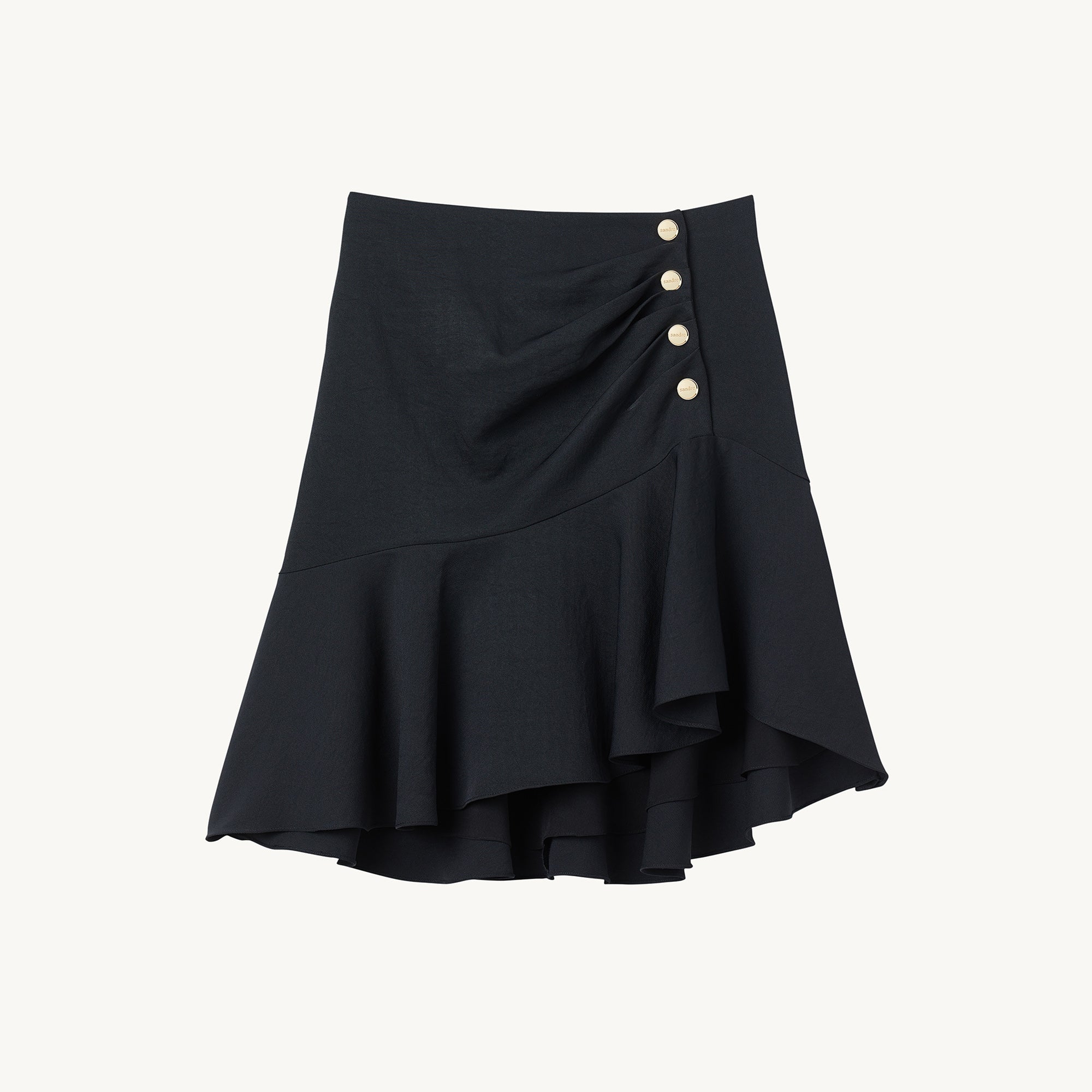Jupe courte asymétrique Sandro seconde main