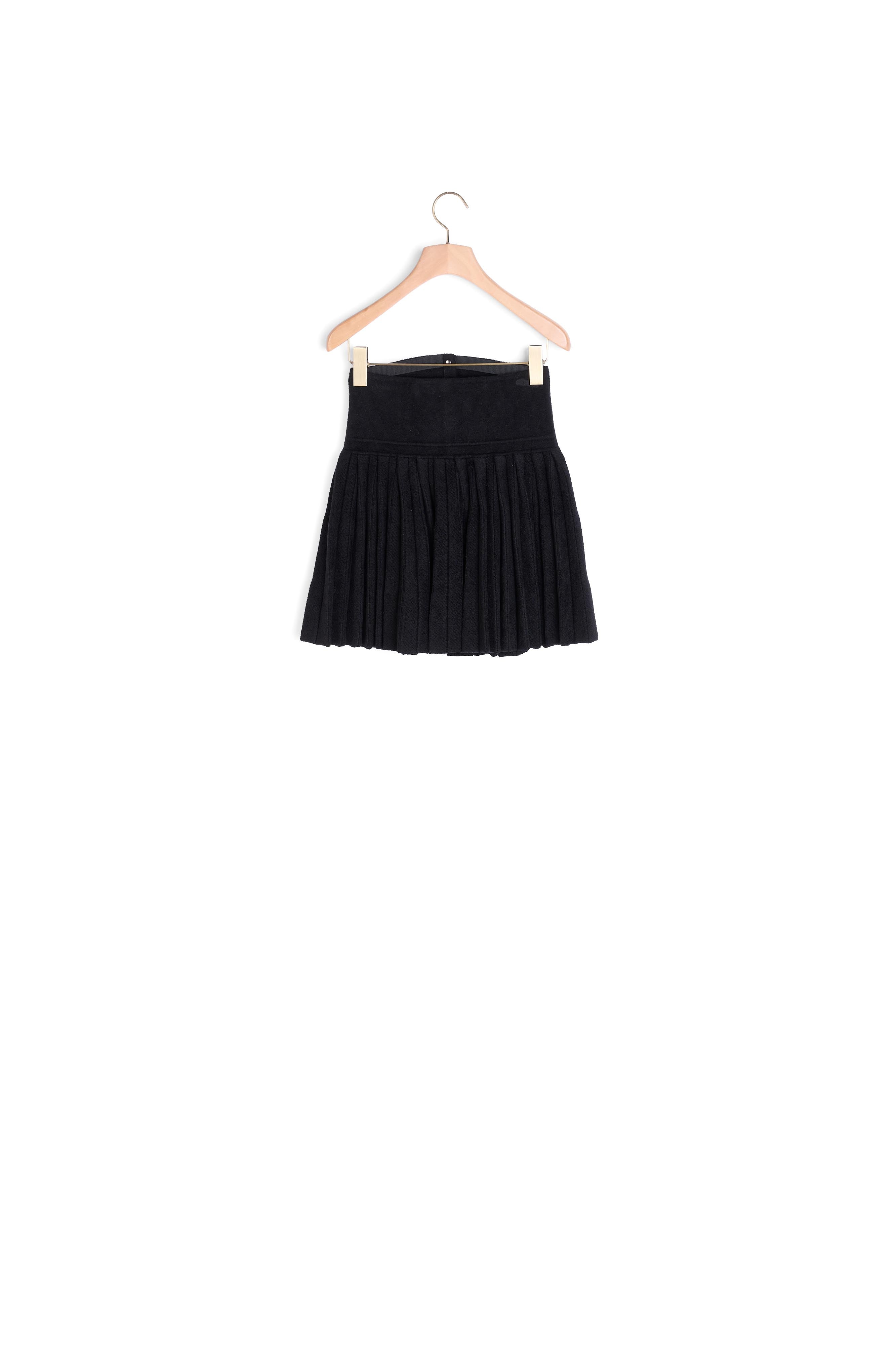 Jupe courte en Maille velours Sandro seconde main