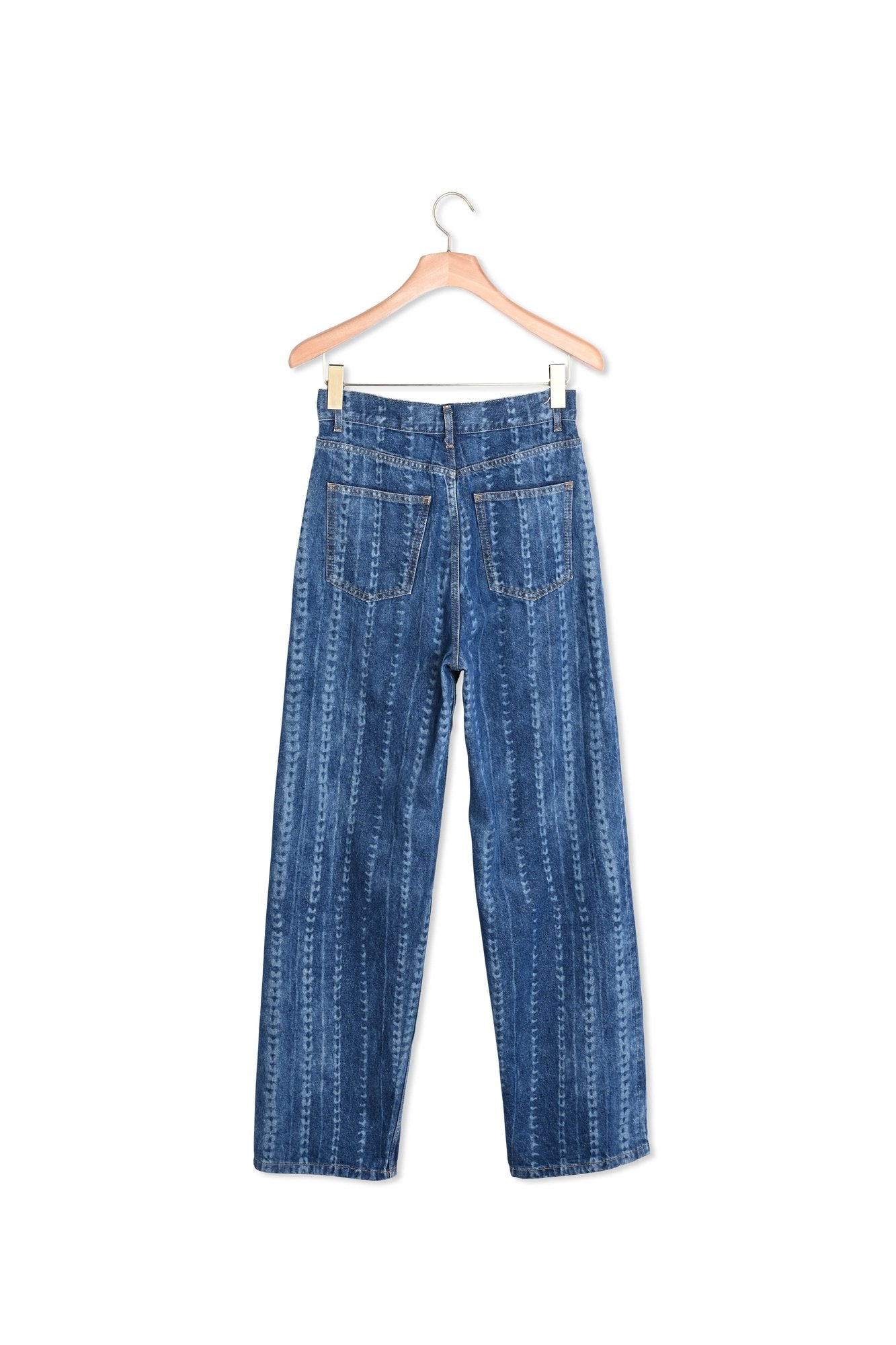 Jean à motifs délavés Sandro seconde main