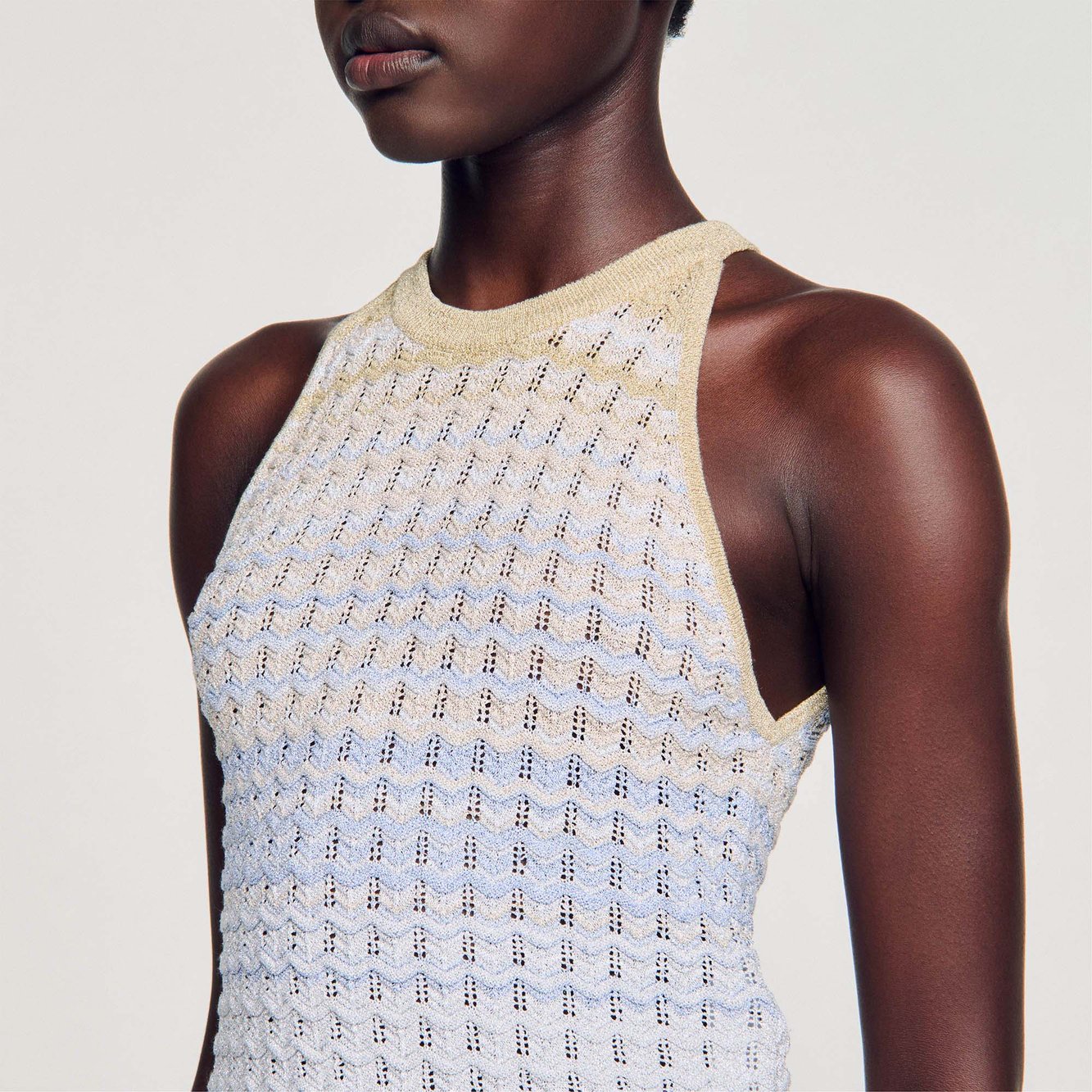 Débardeur court en Maille Sandro seconde main