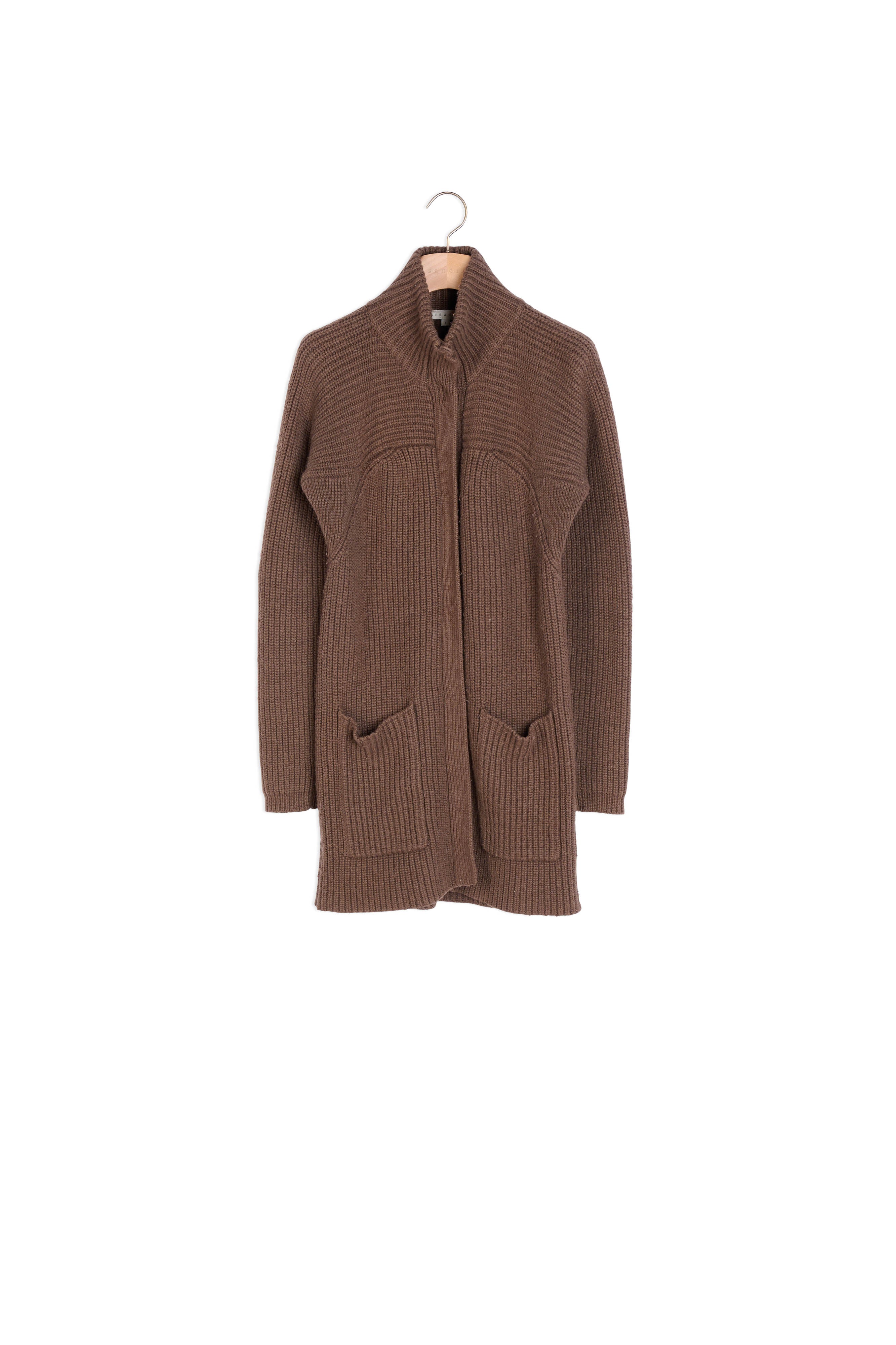 Cardigan Gris Sandro seconde main