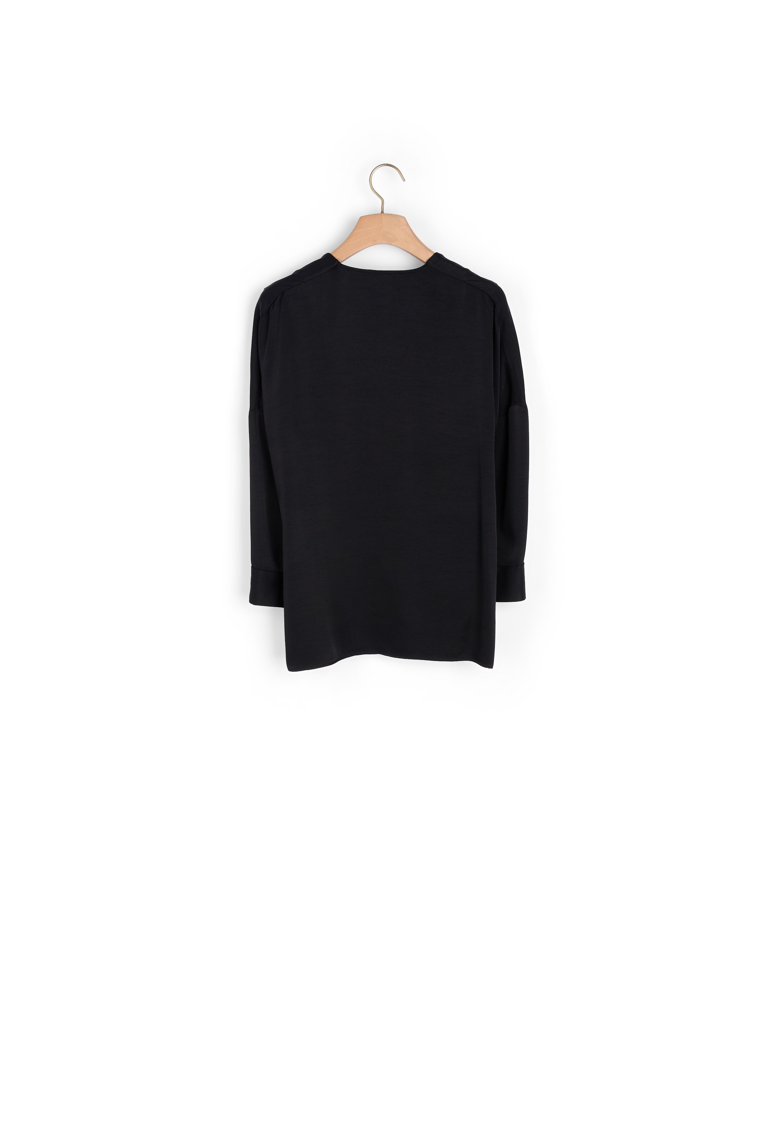 Chemise Noire Sandro seconde main