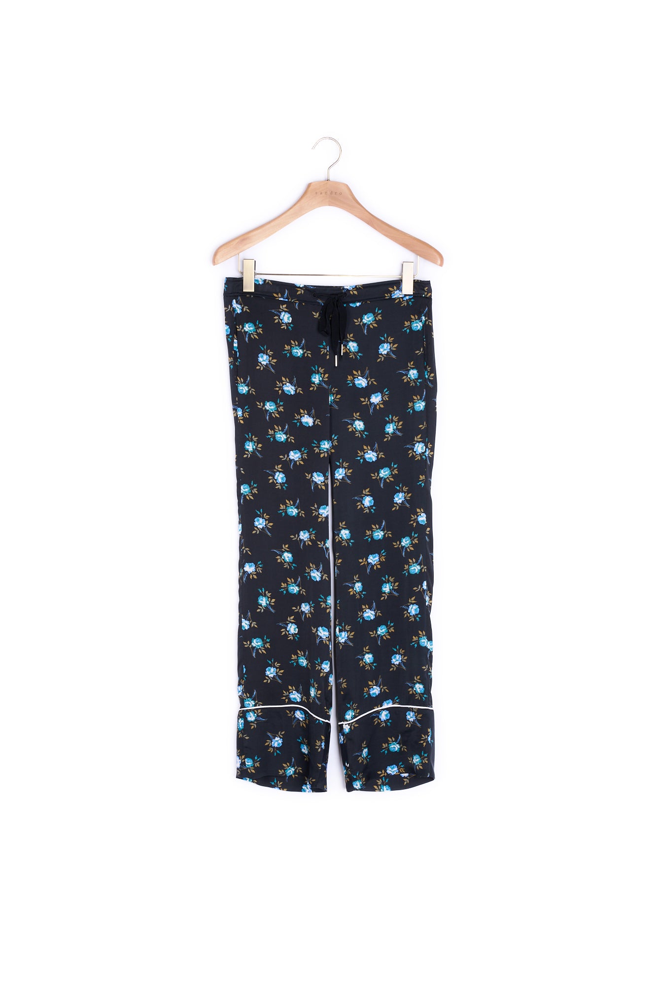 Pantalon large imprimé Sandro seconde main