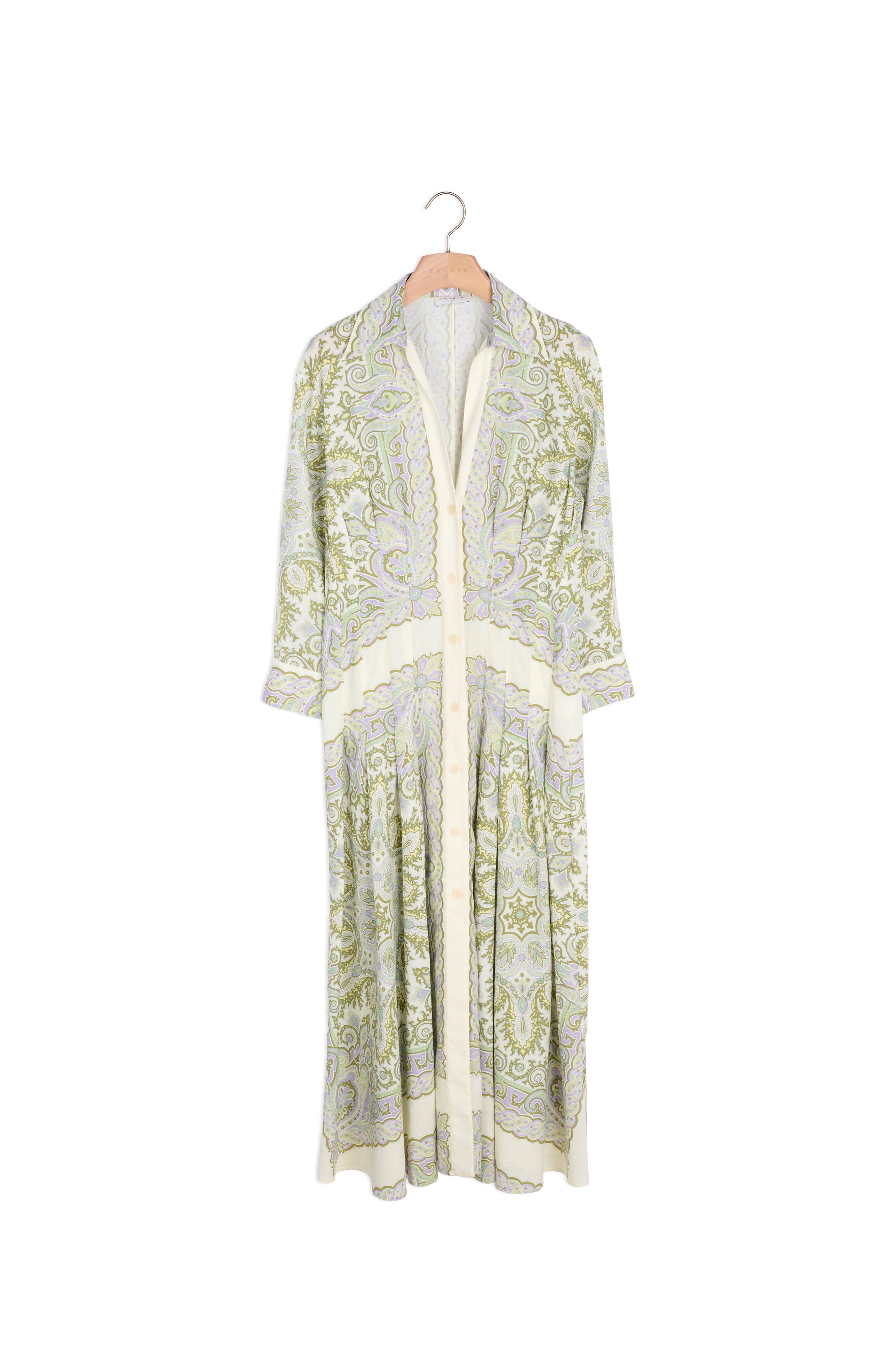 Robe Chemise imprimée Sandro seconde main