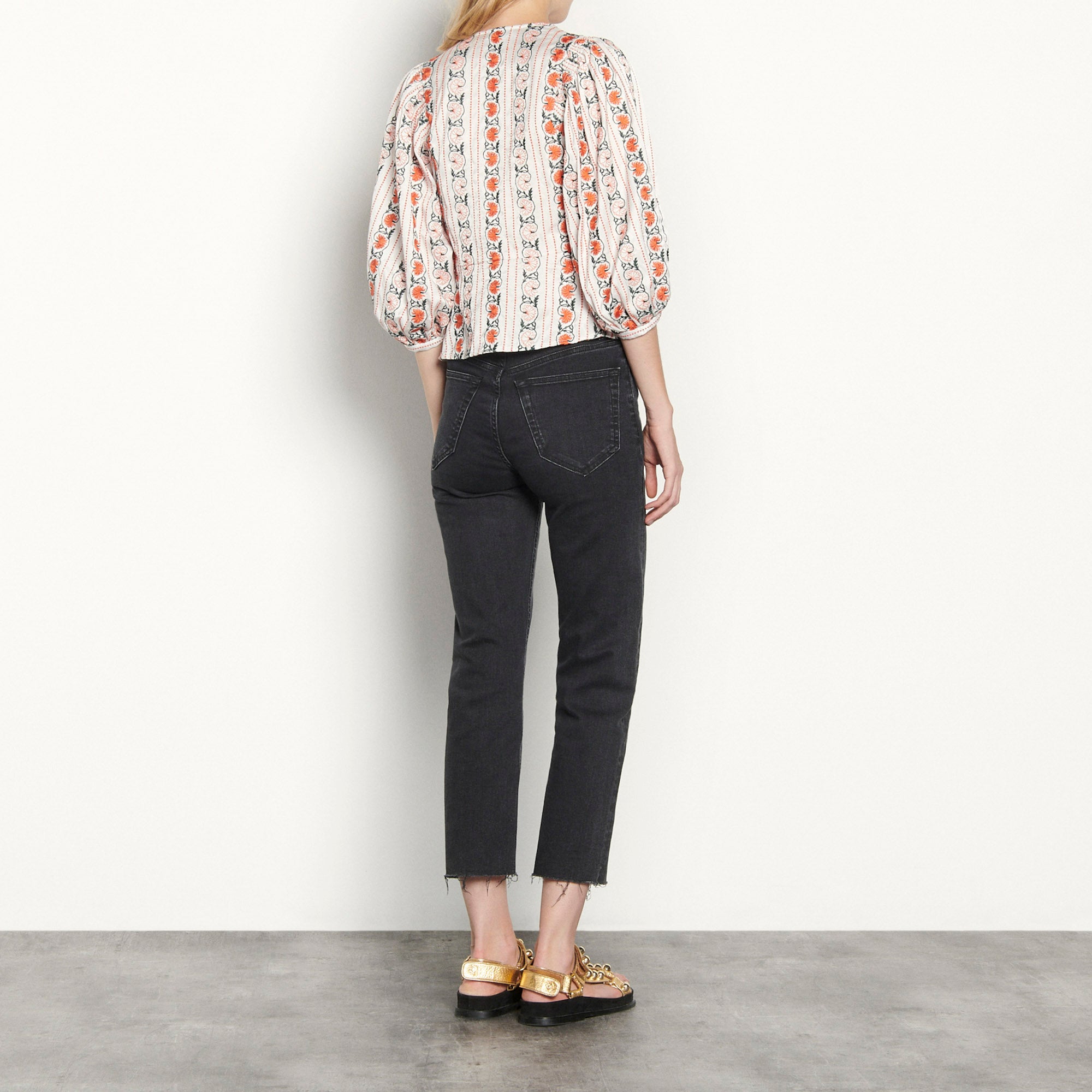 Top en broderie Sandro seconde main