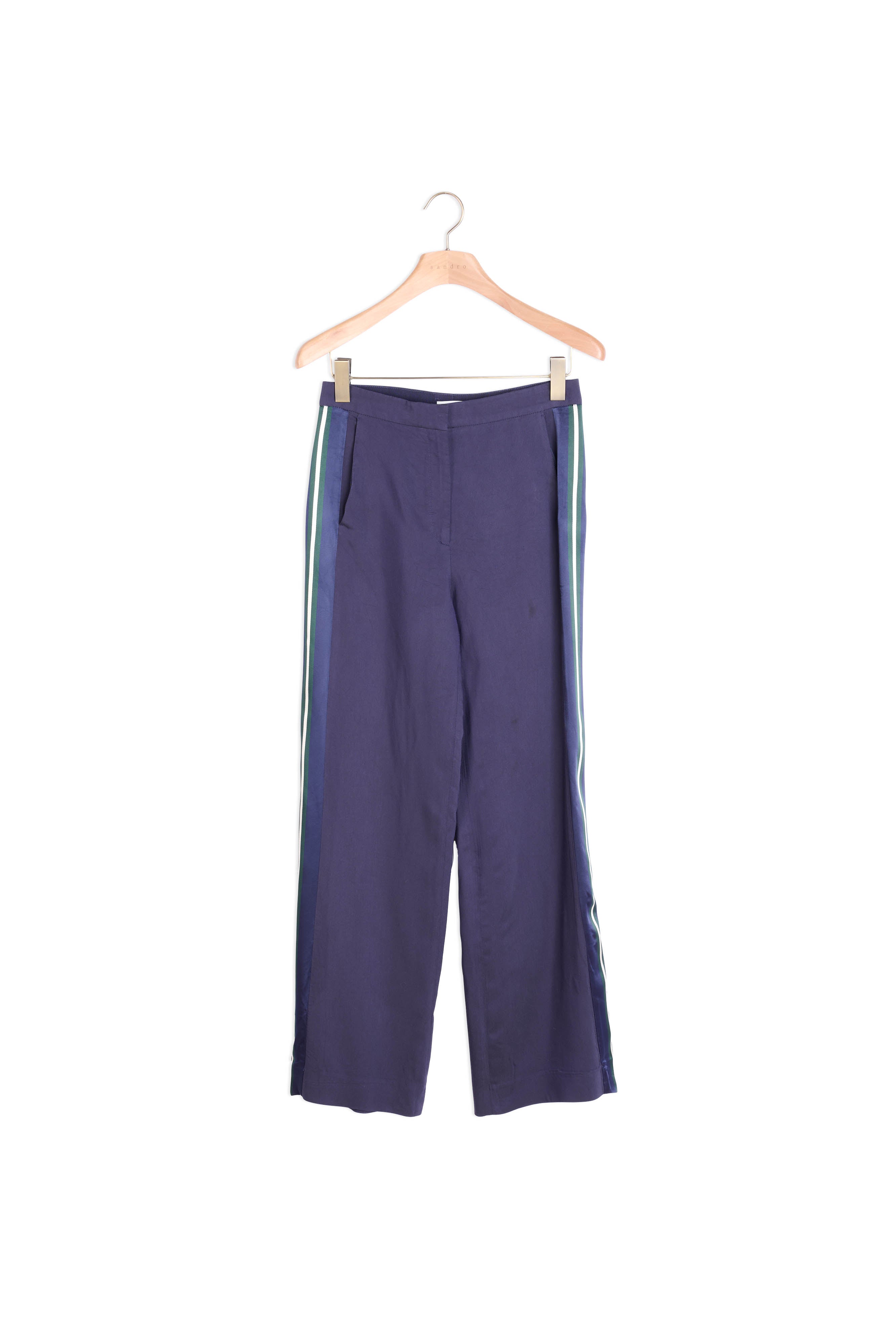Pantalon Marine Sandro seconde main