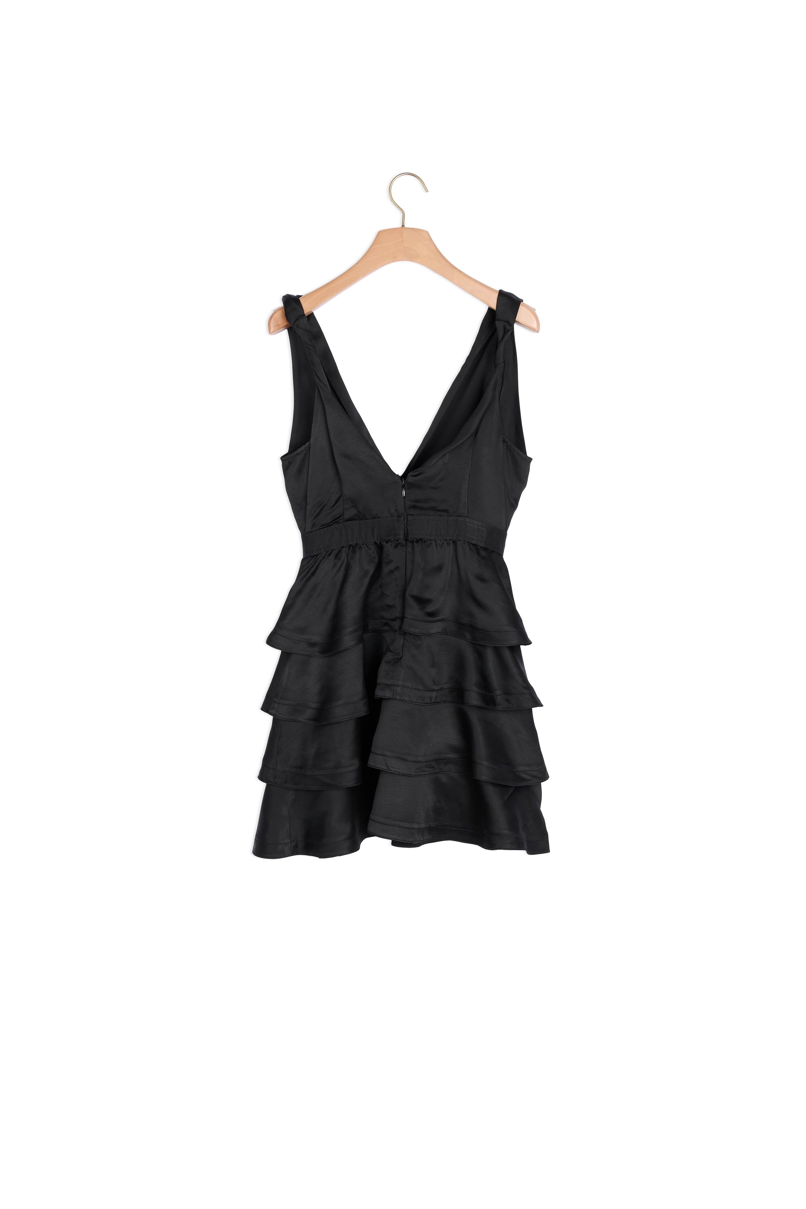 Robe sans manches à volants Sandro seconde main