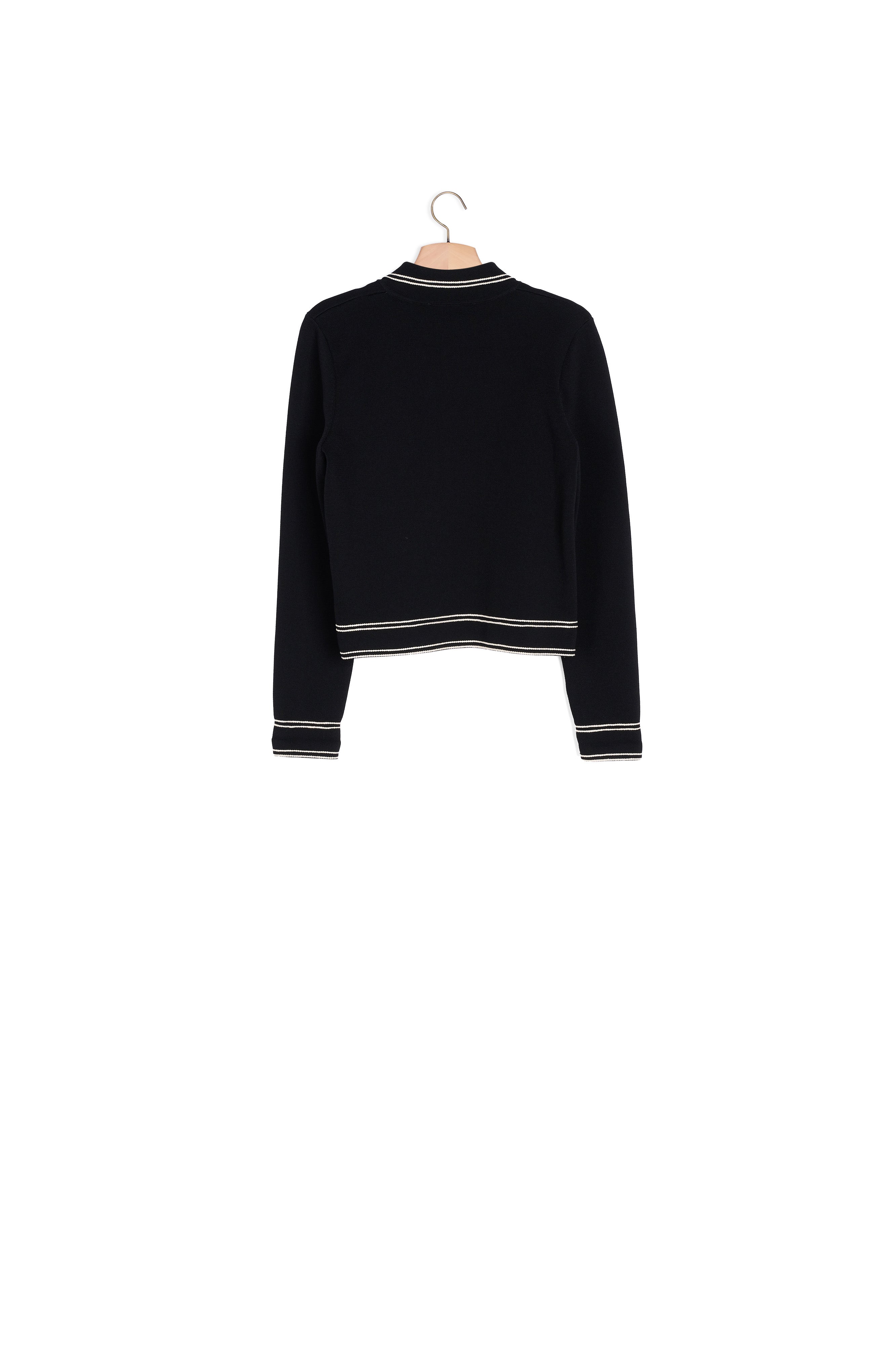 Cardigan à surpiqûres Sandro seconde main