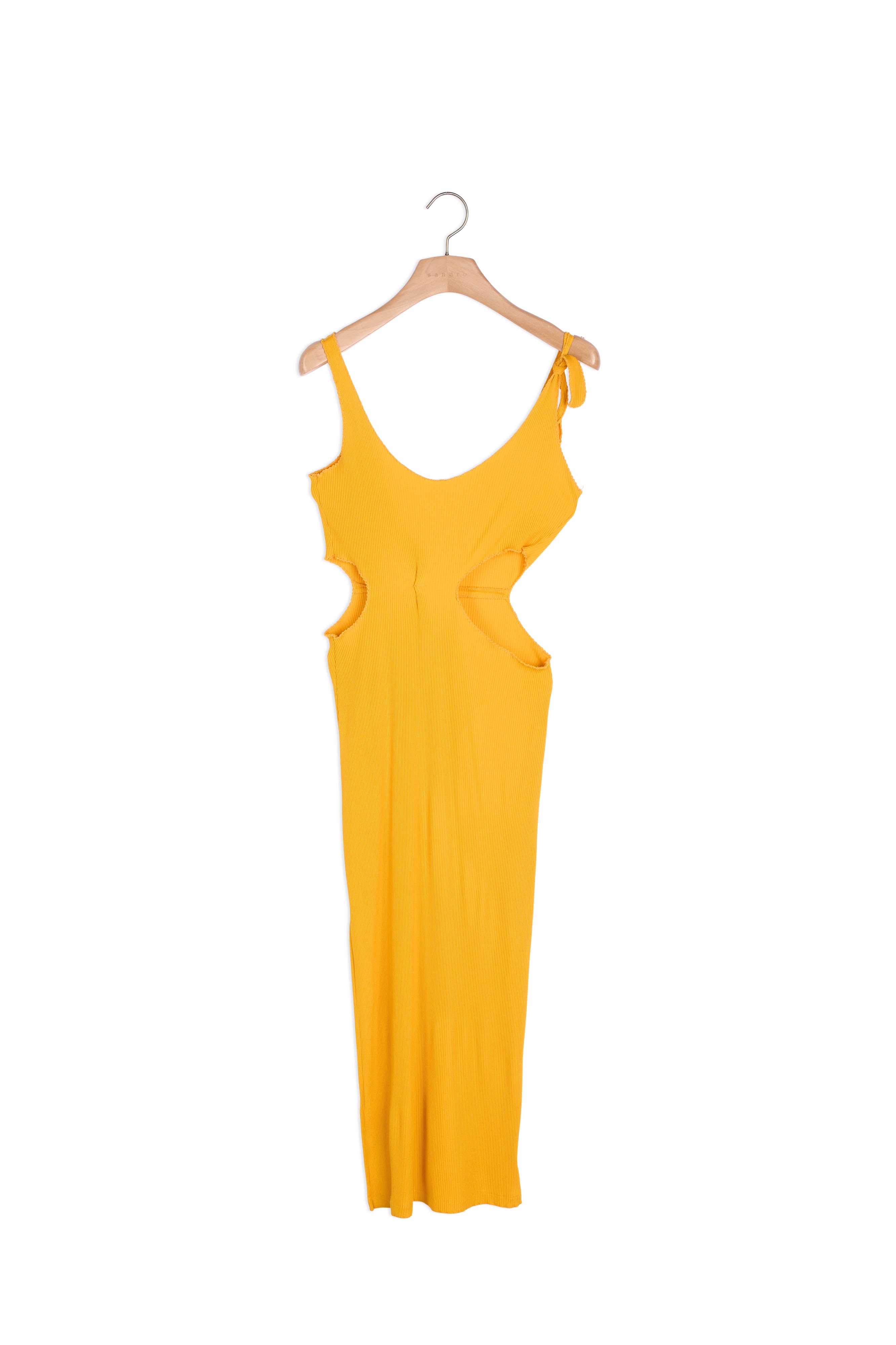 Robe midi ajourée sur les cotés Sandro seconde main