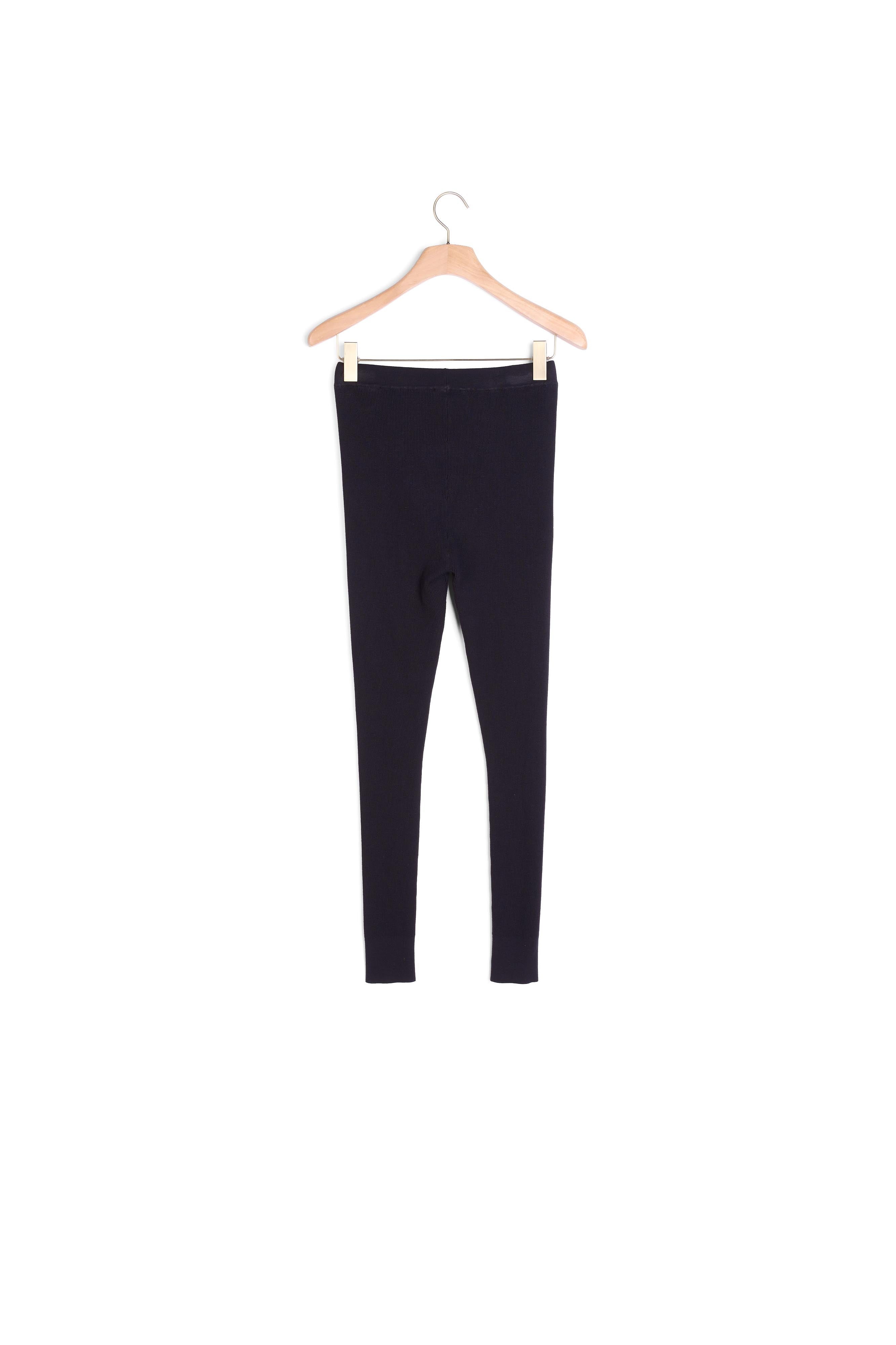 Legging en Maille avec broderie Sandro seconde main