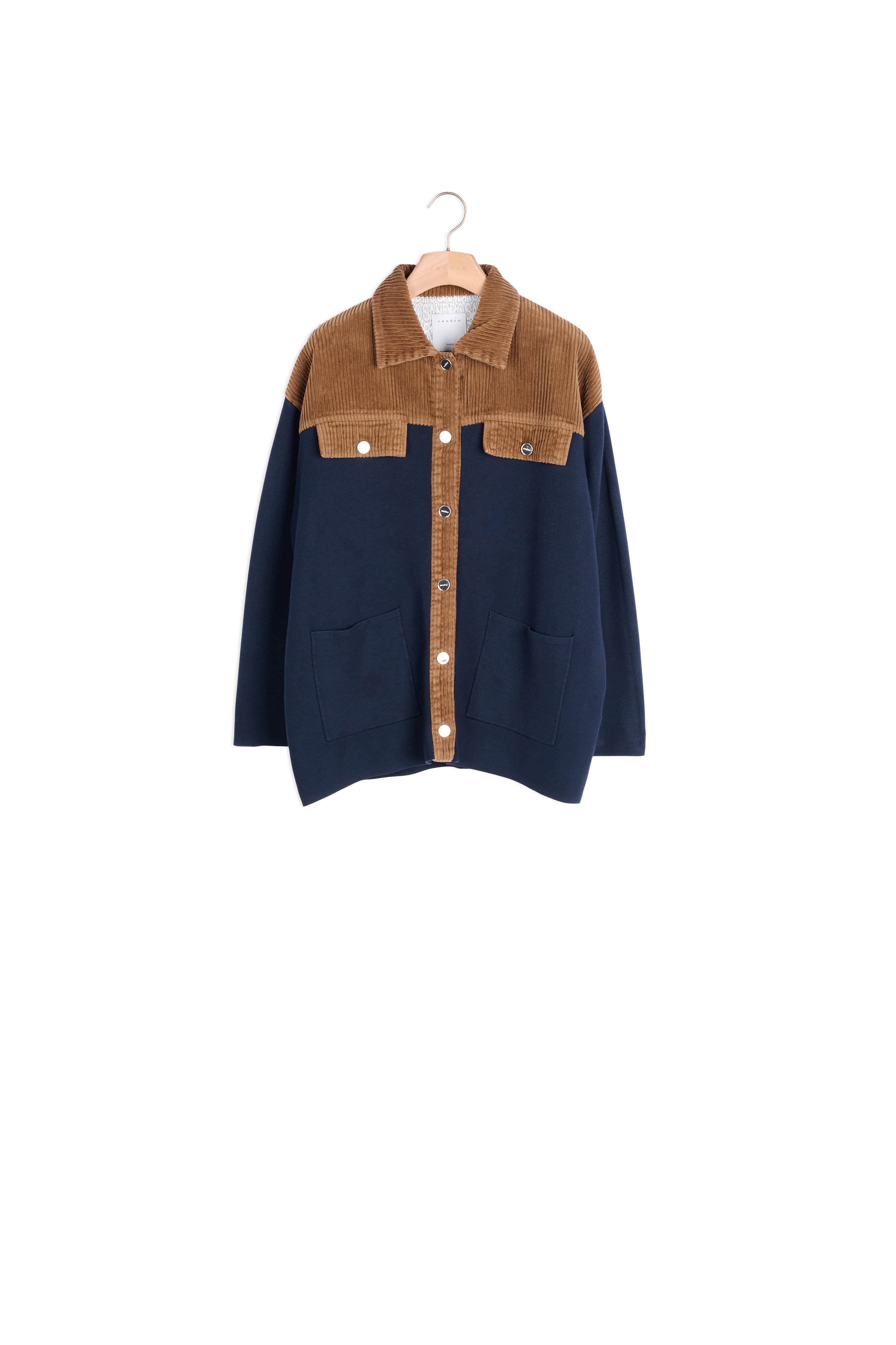 CARDIGAN Marine Sandro seconde main