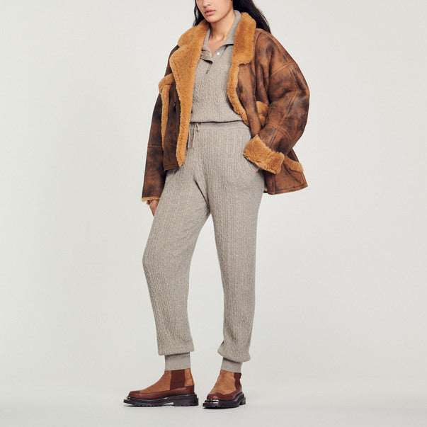 Pantalon de jogging en Maille Sandro seconde main