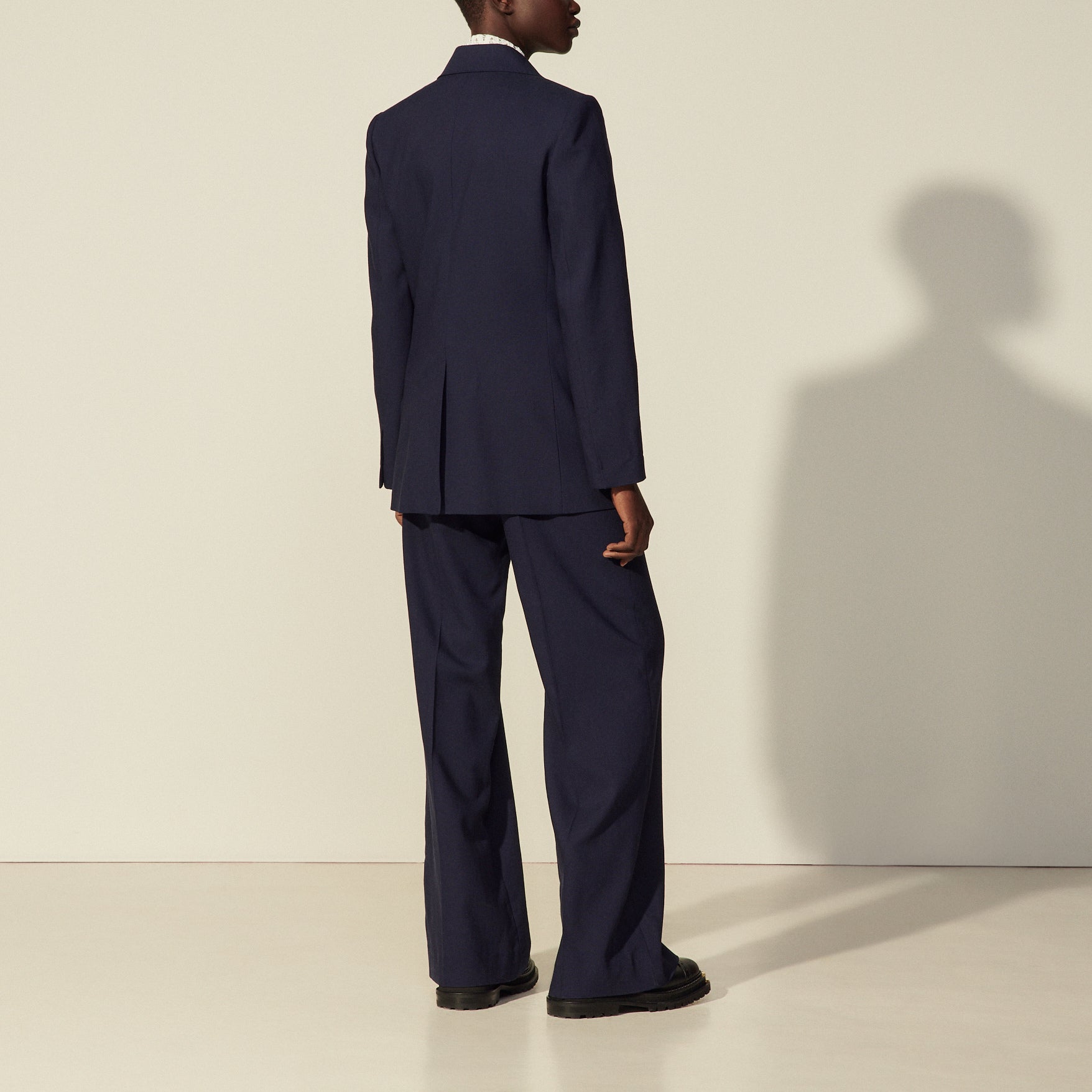 Veste de tailleur en viscose Sandro seconde main