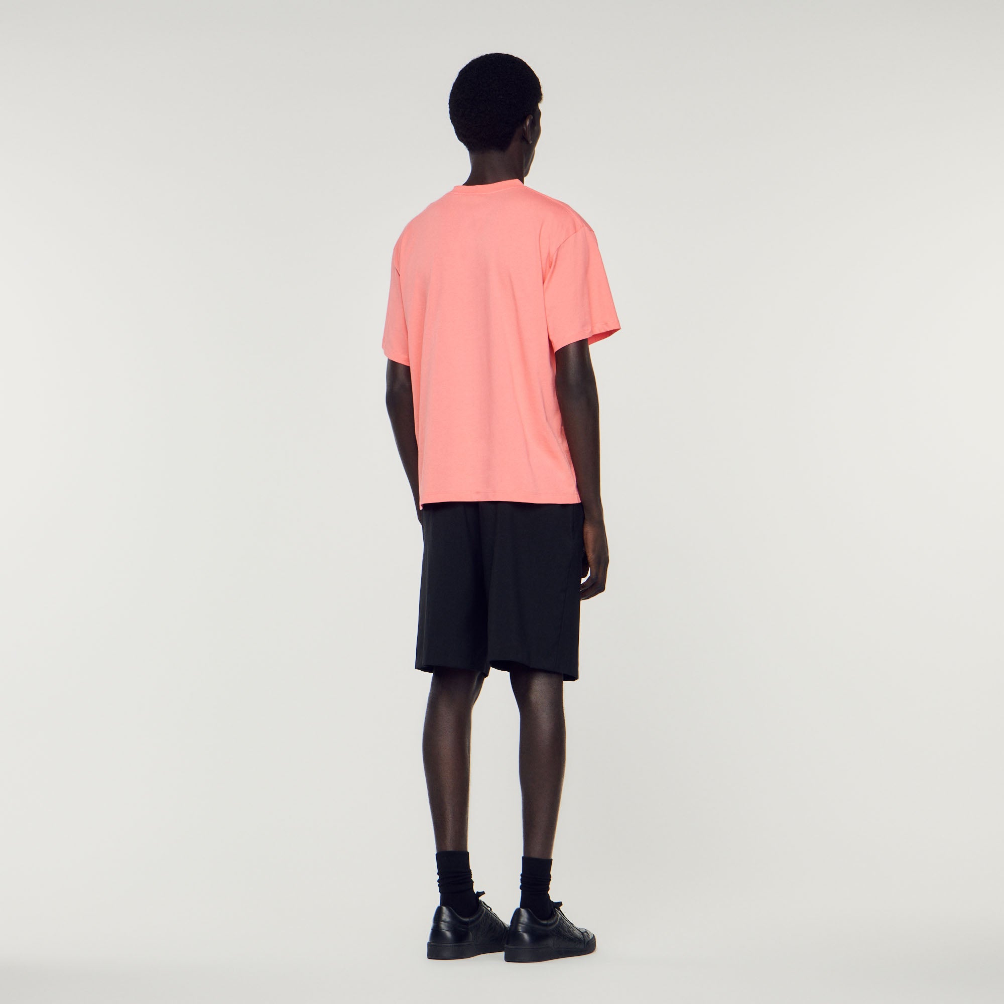 T-shirt Corail Sandro seconde main