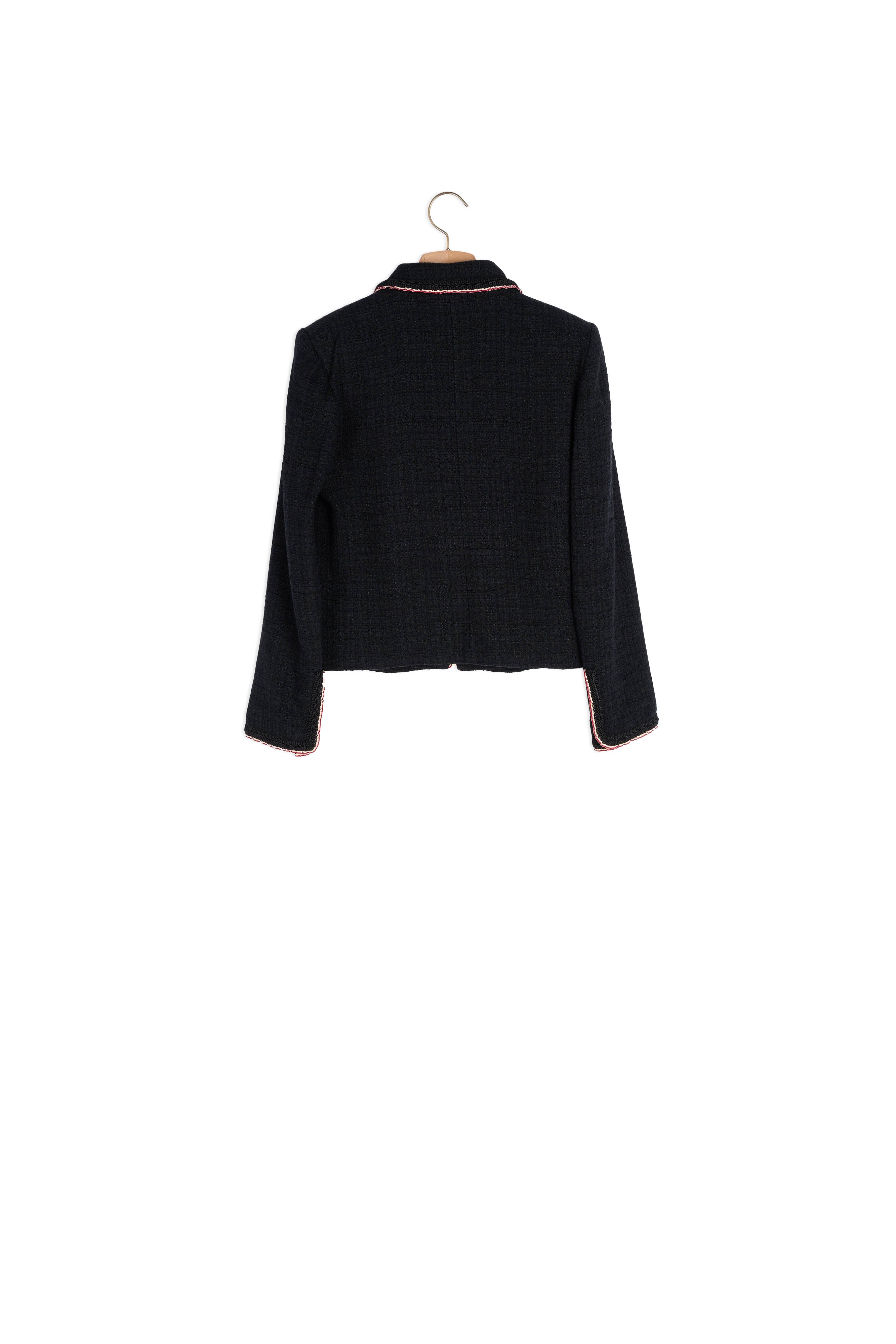 Veste en tweed jacquard Sandro seconde main