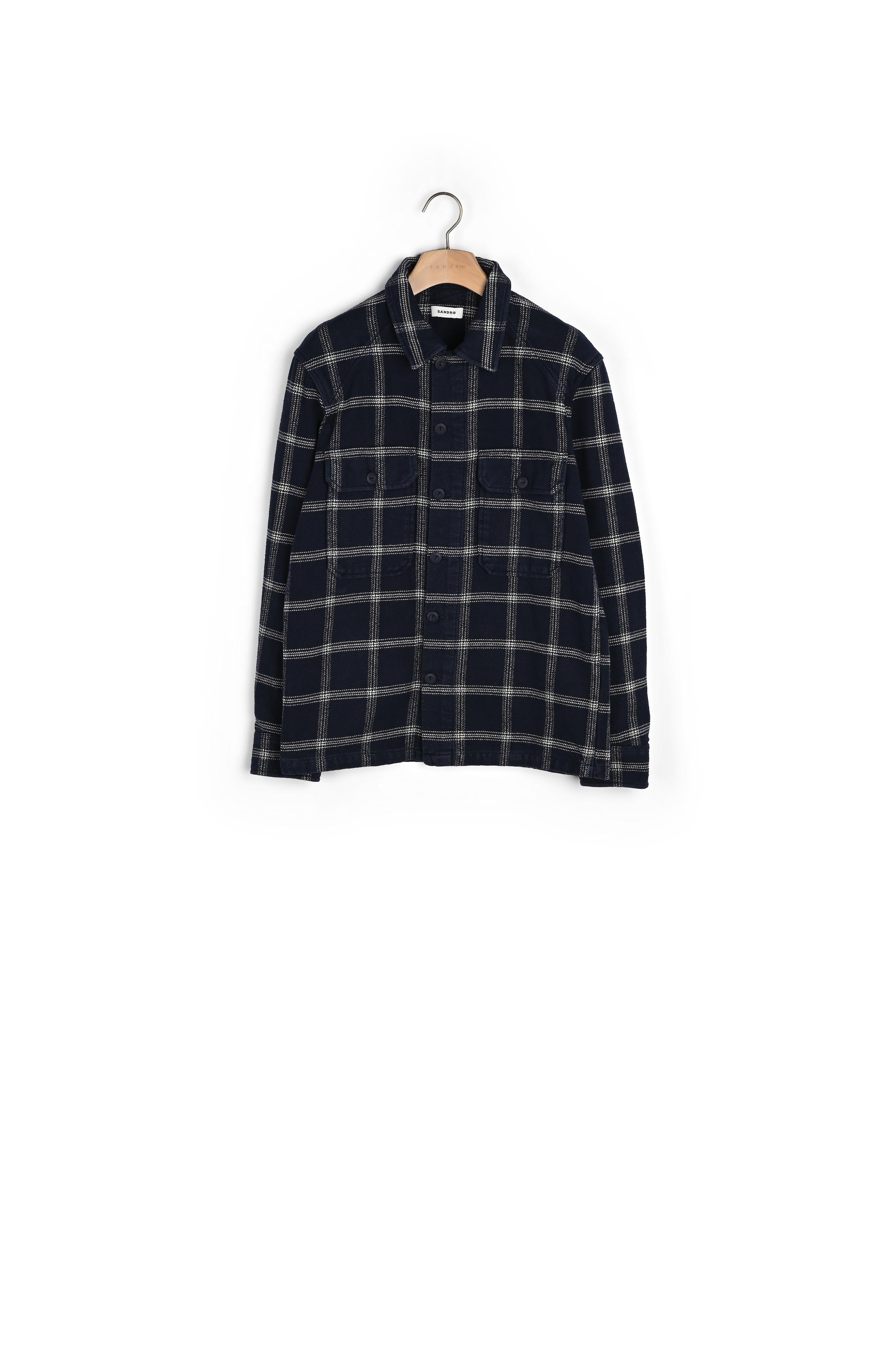SurChemise à carreaux Sandro seconde main