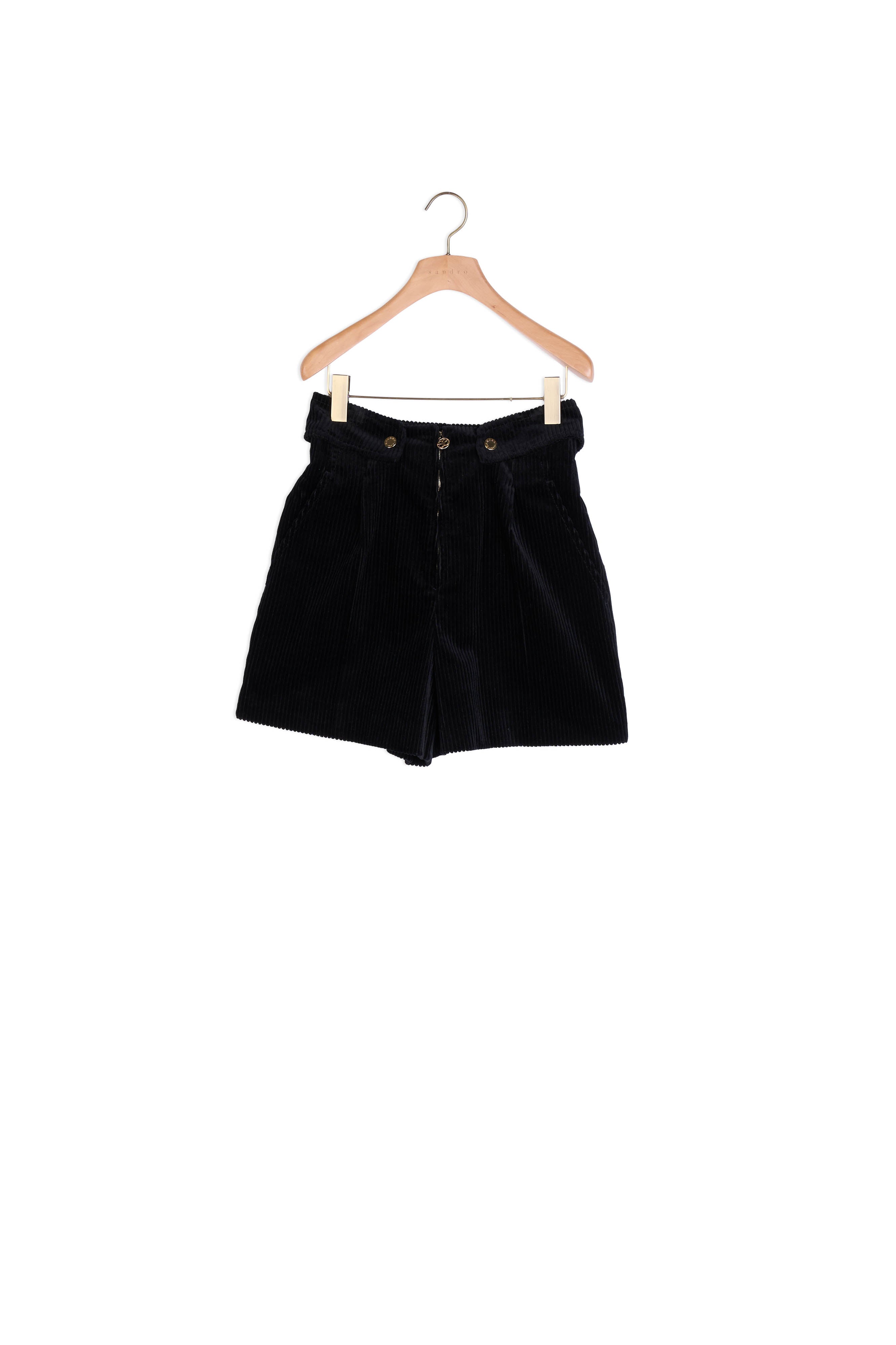 Short en velours côtelé Sandro seconde main