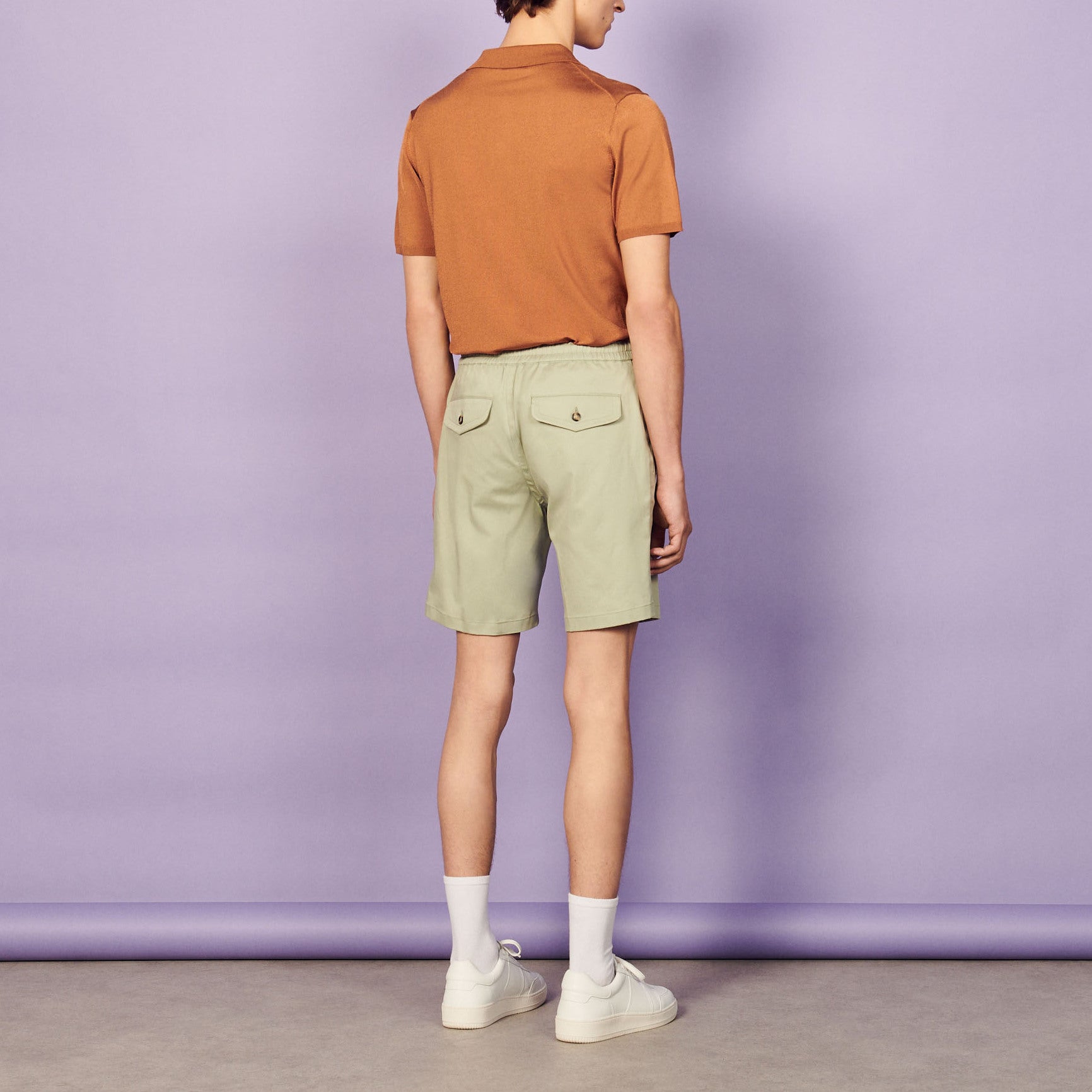 Short en coton biologique Sandro seconde main