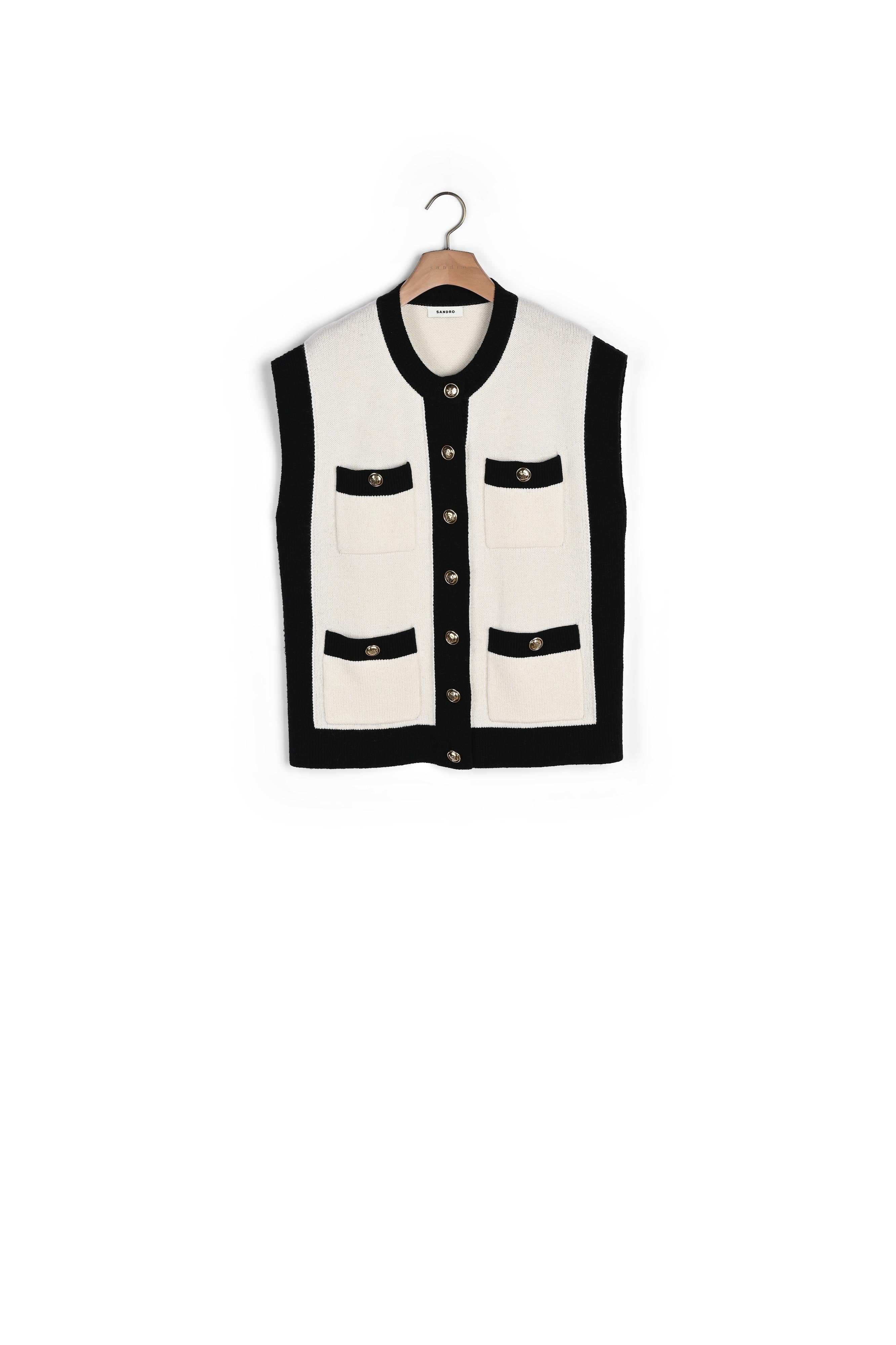 Cardicoat large sans manches Sandro seconde main